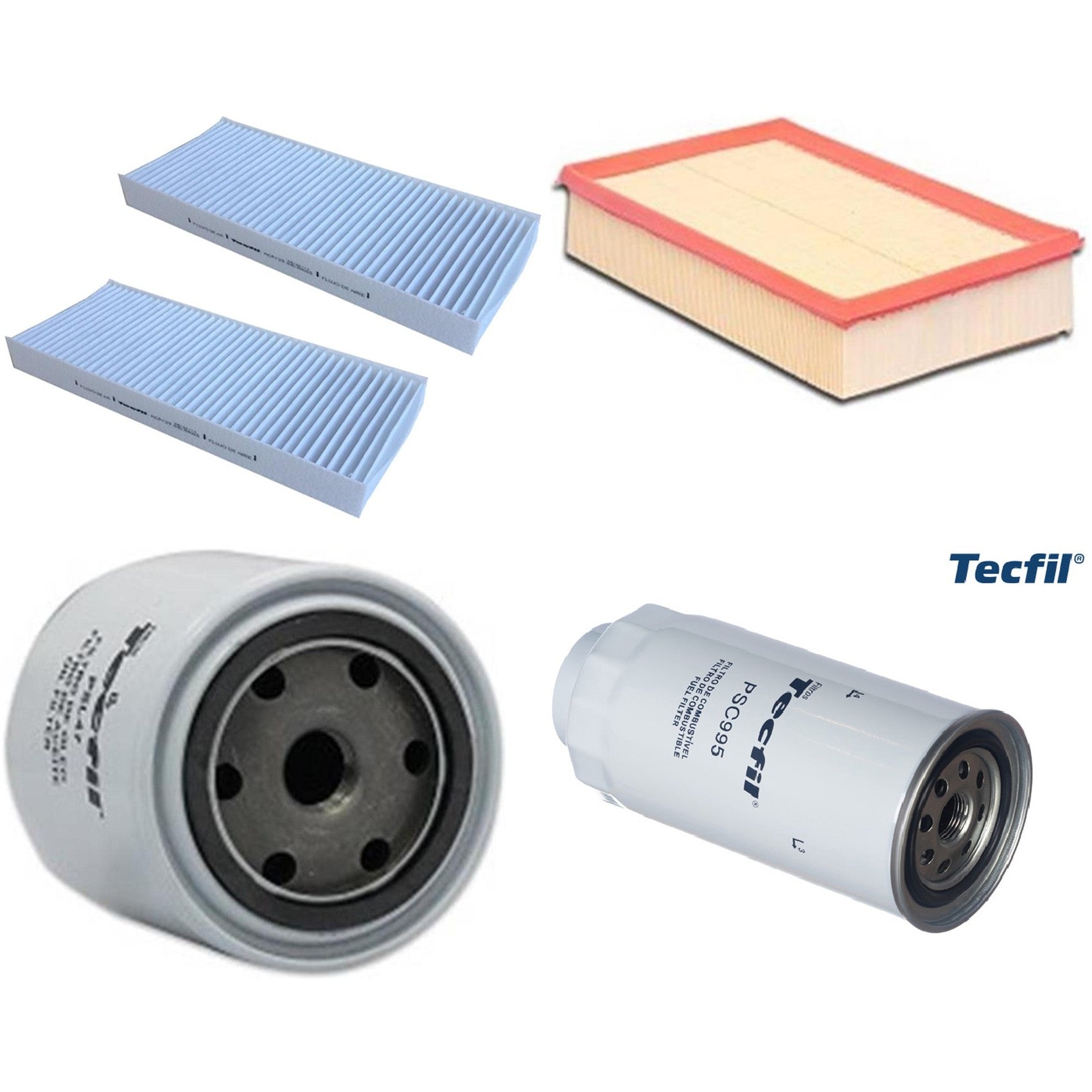 Kit Filtros de Ar do Motor, Óleom Cabine e Combustível - (1)