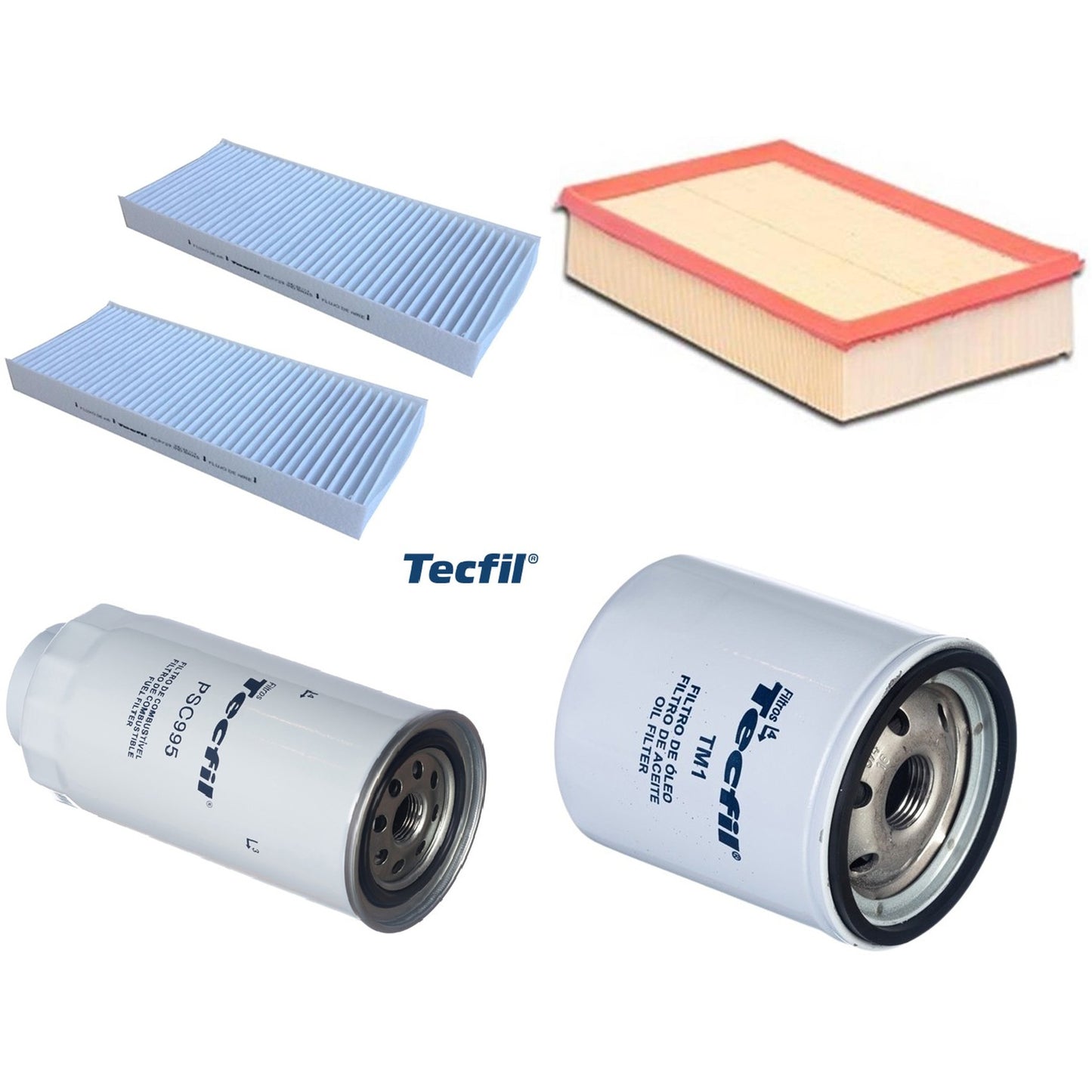 Kit Filtros de Ar do Motor, Óleom Cabine e Combustível - (1)