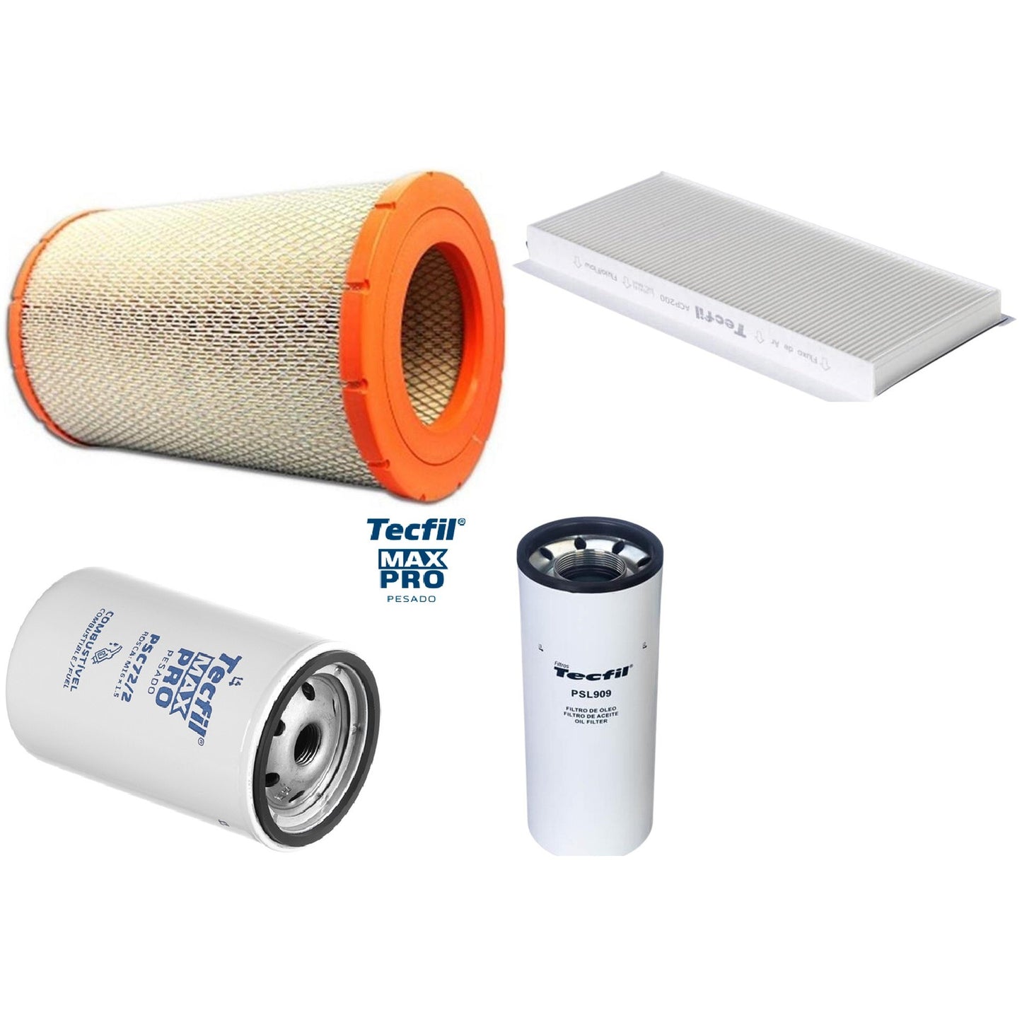Kit Filtros de Ar do Motor, Óleom Cabine e Combustível - (1)