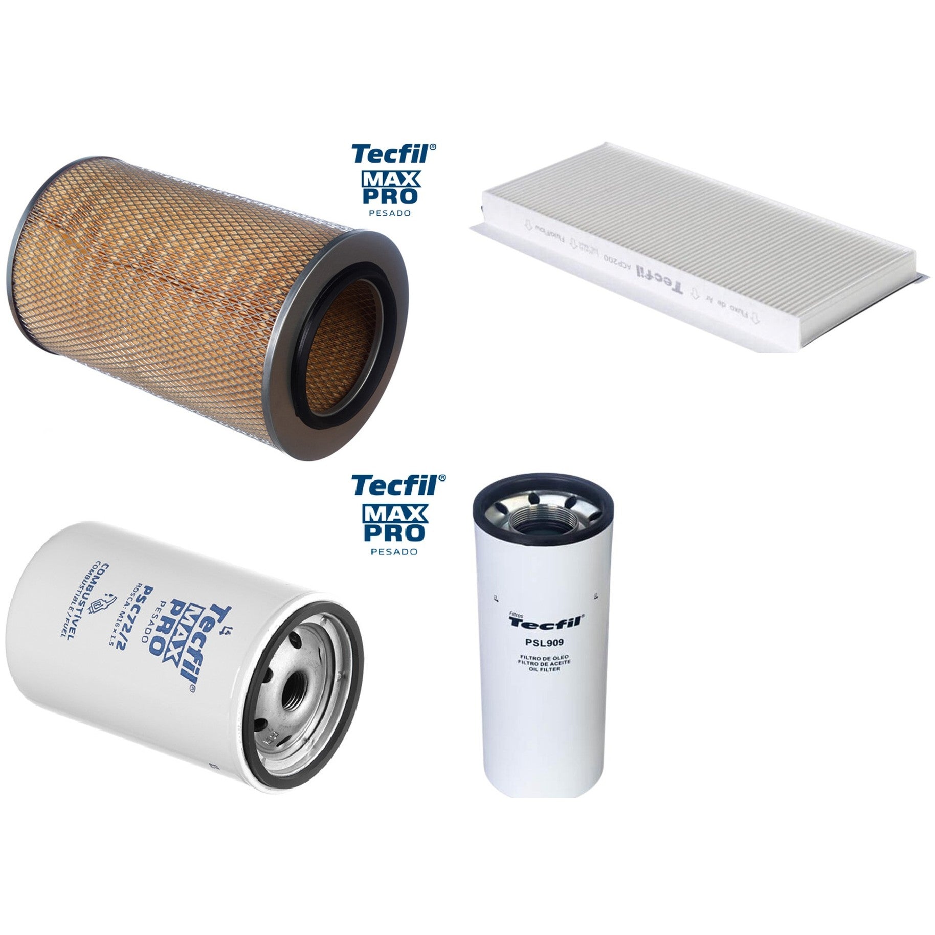 Kit Filtros de Ar do Motor, Óleom Cabine e Combustível - (1)