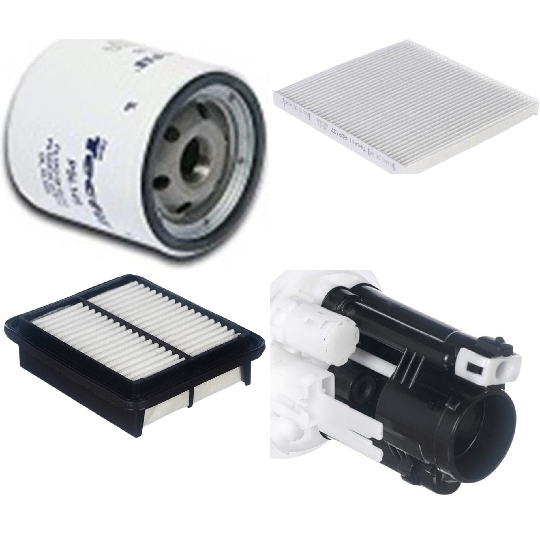 Kit Filtros de Ar do Motor, Óleo, Cabine e Combustível - Tecfil - ACP127 / ARL8823 / FBT2371 / PSL145 - (1)