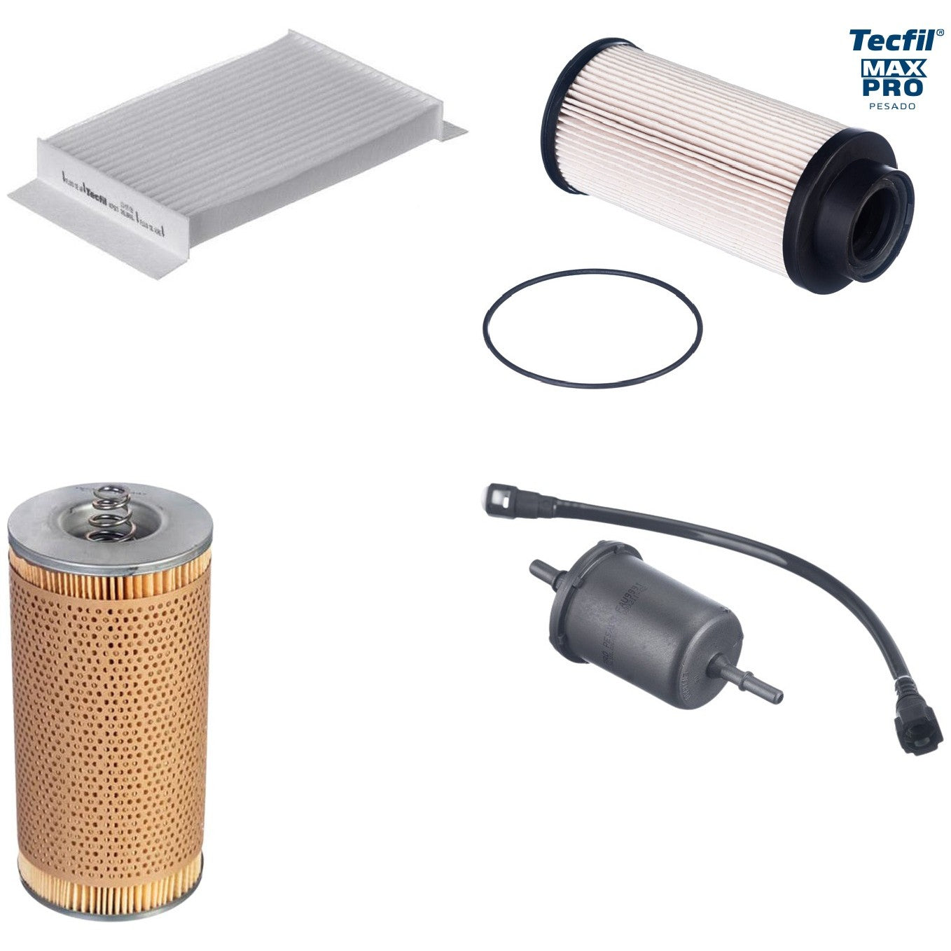 Kit Filtros de Ar do Motor, Óleom Cabine e Combustível - (1)