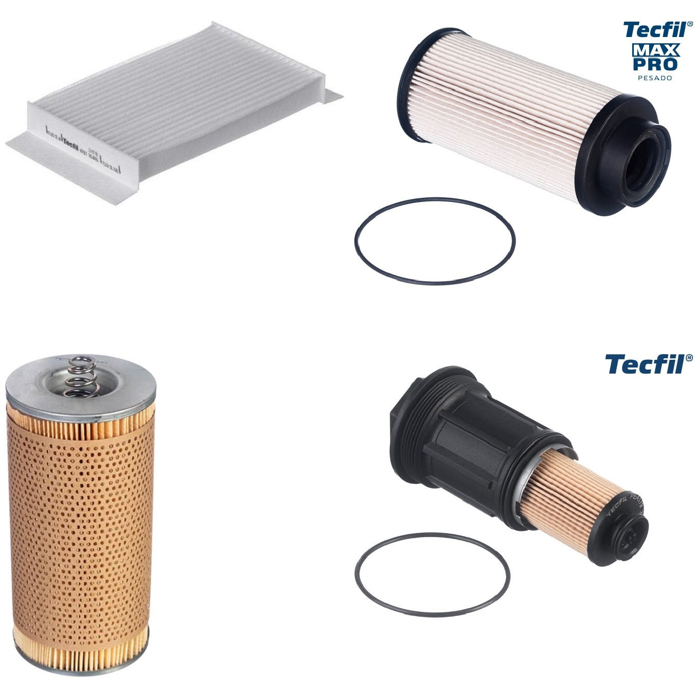 Kit Filtros de Ar do Motor, Óleom Cabine e Combustível - (1)