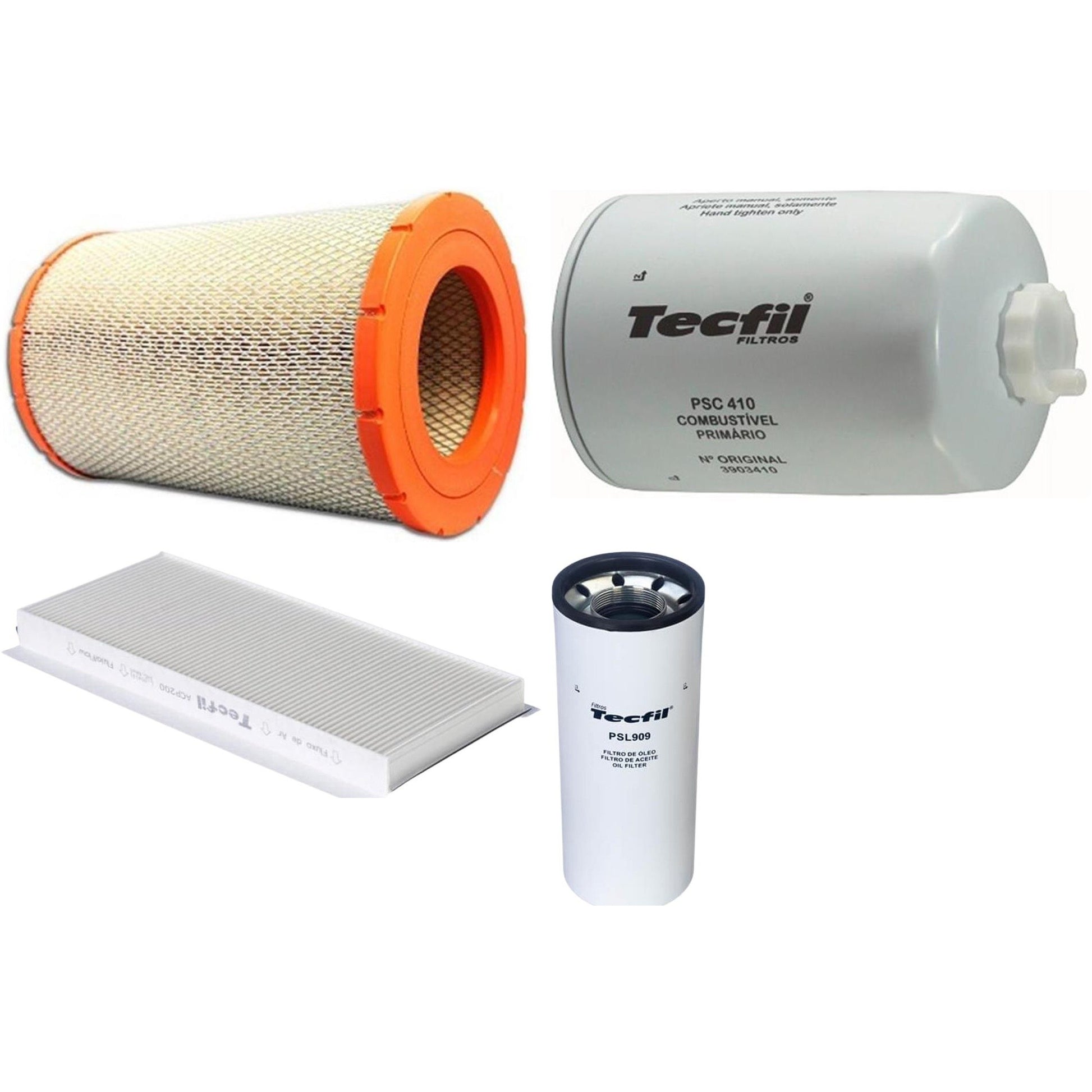 Kit Filtros de Ar do Motor, Óleom Cabine e Combustível - (1)