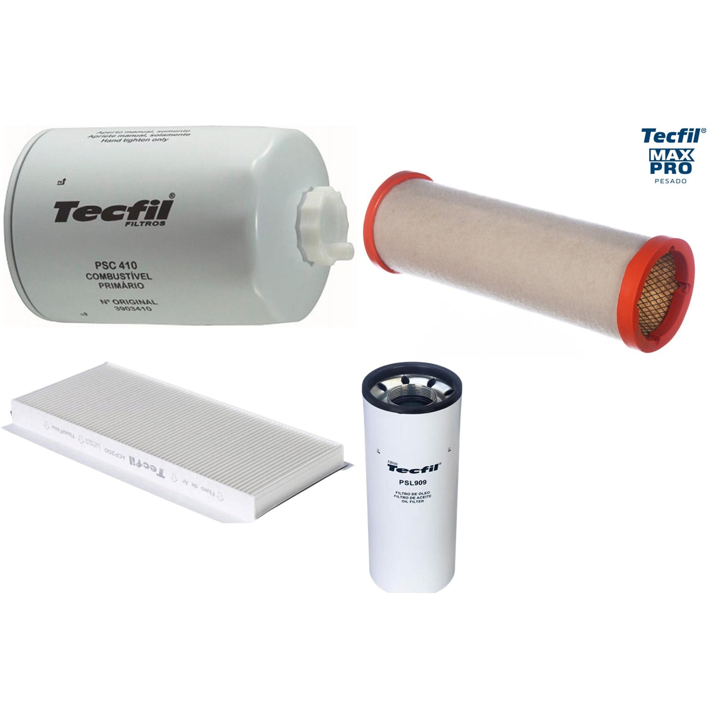 Kit Filtros de Ar do Motor, Óleom Cabine e Combustível - (1)