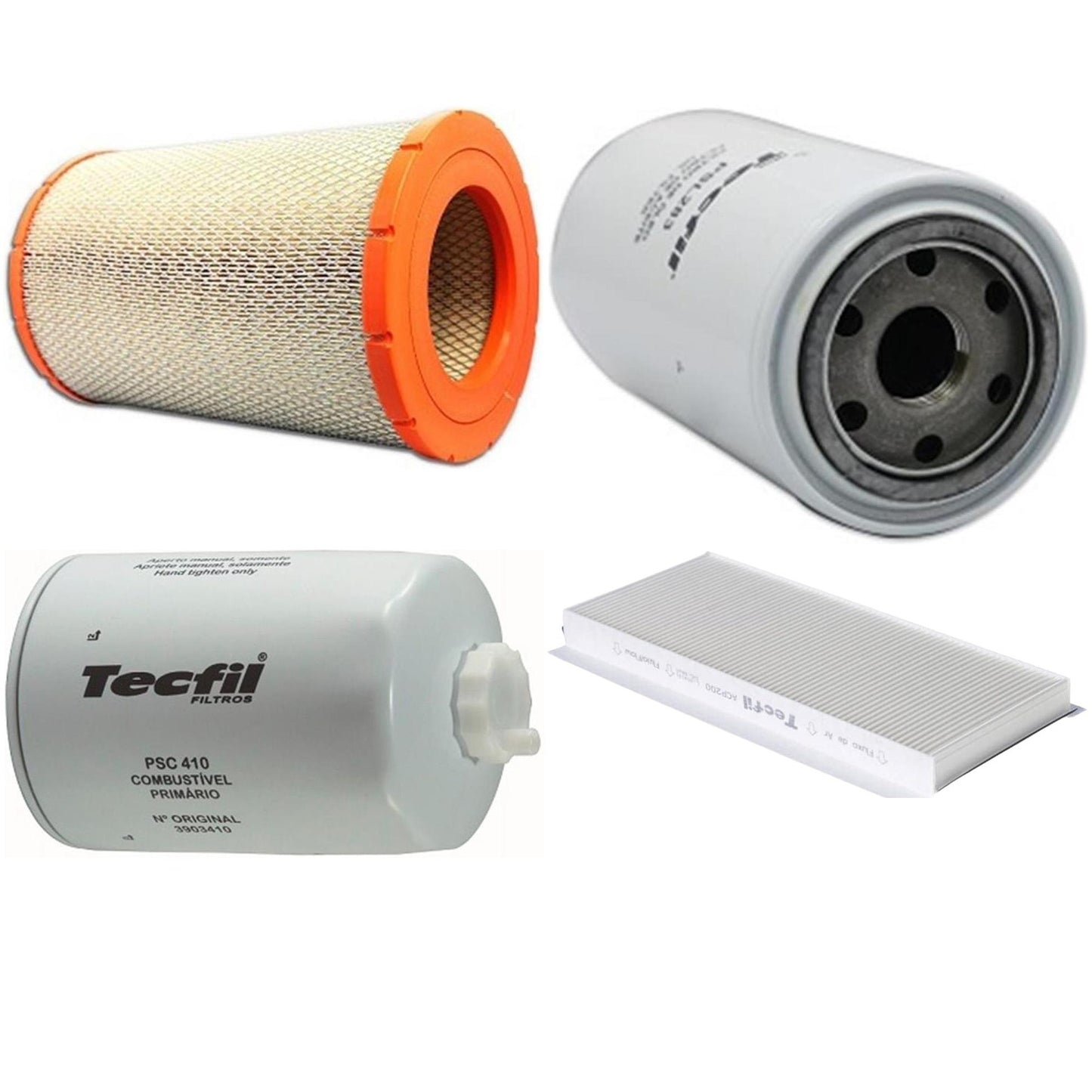 Kit Filtros de Ar do Motor, Óleom Cabine e Combustível - (1)
