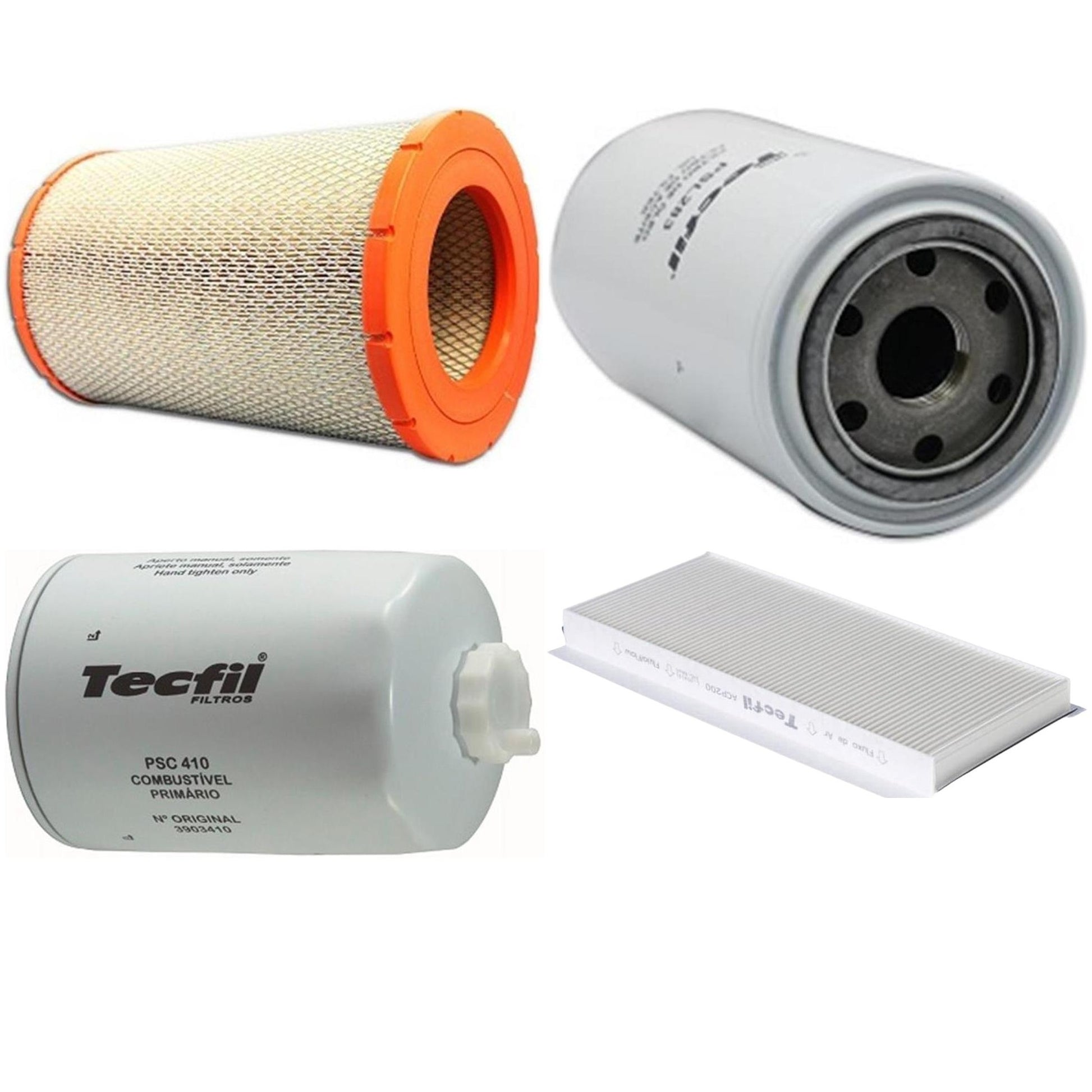 Kit Filtros de Ar do Motor, Óleom Cabine e Combustível - (1)