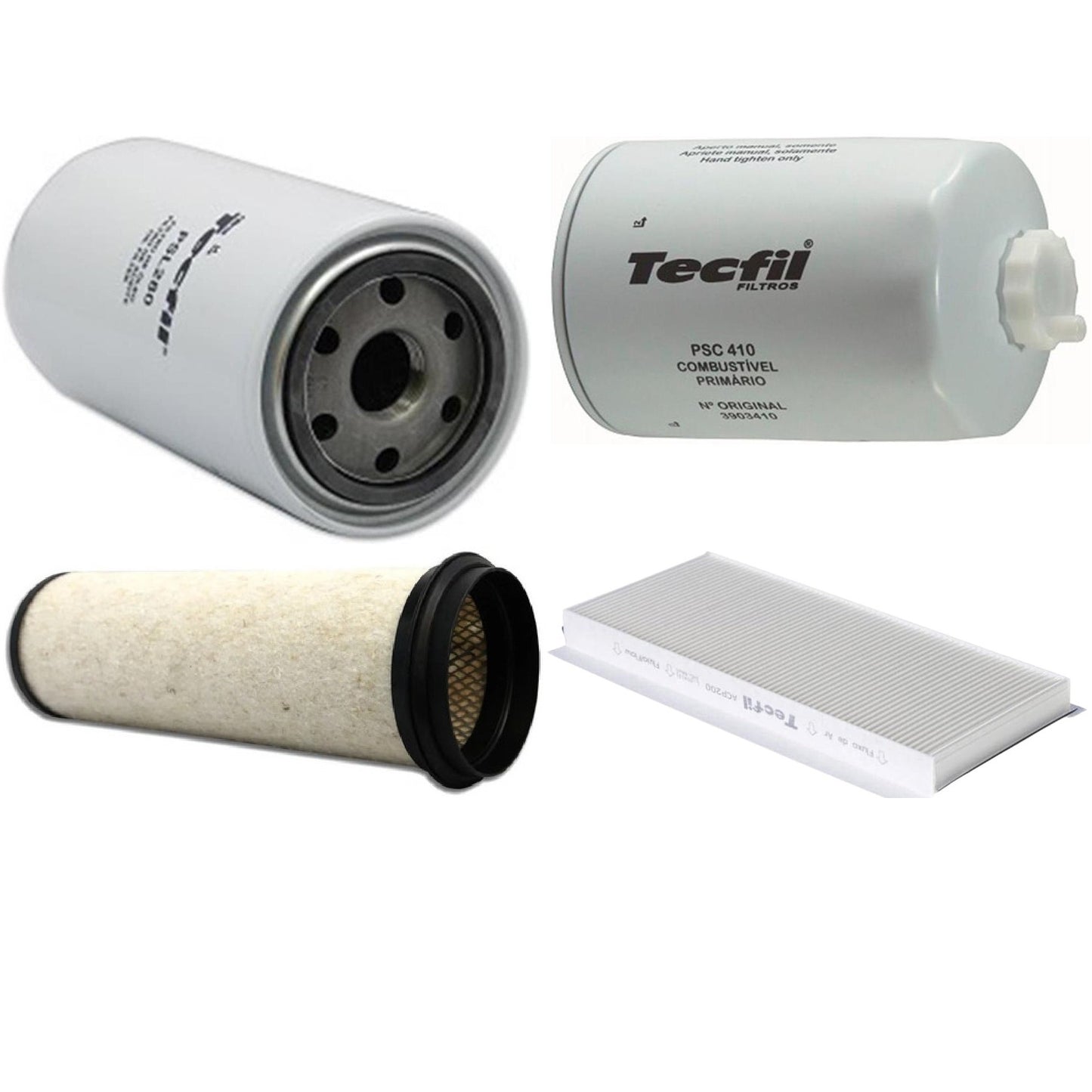 Kit Filtros de Ar do Motor, Óleom Cabine e Combustível - (1)