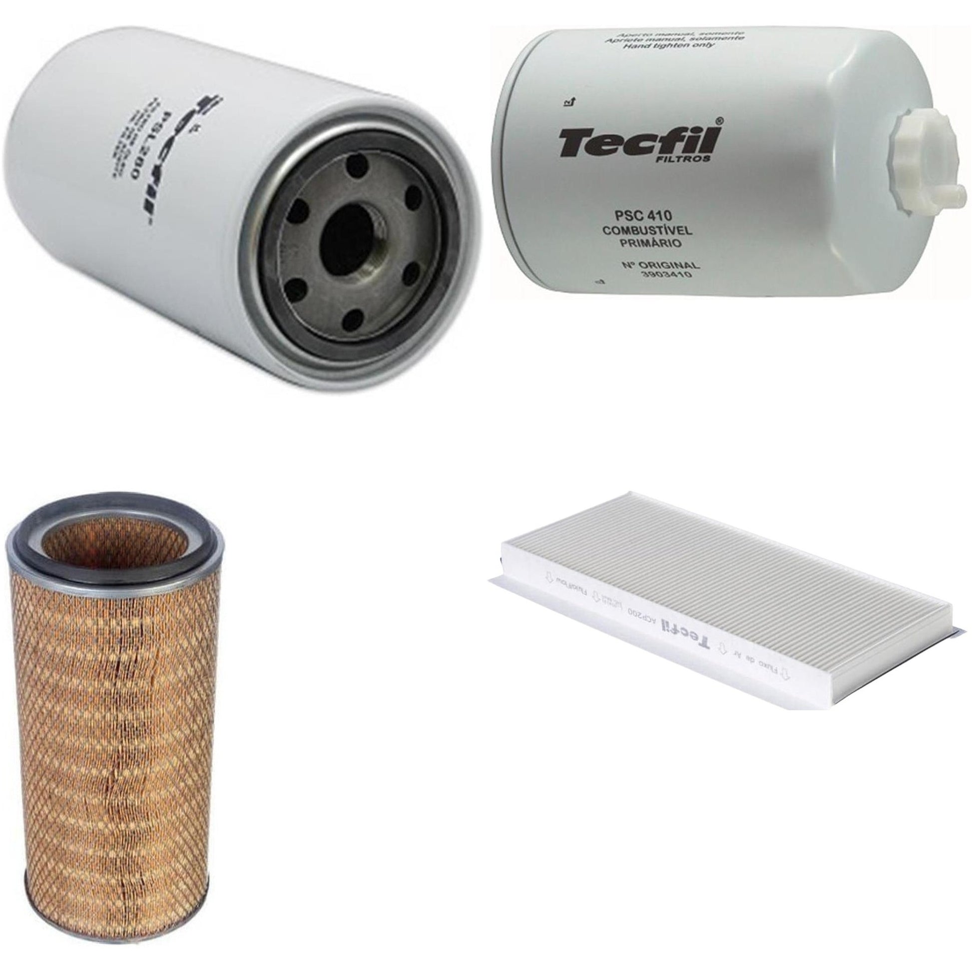 Kit Filtros de Ar do Motor, Óleom Cabine e Combustível - (1)