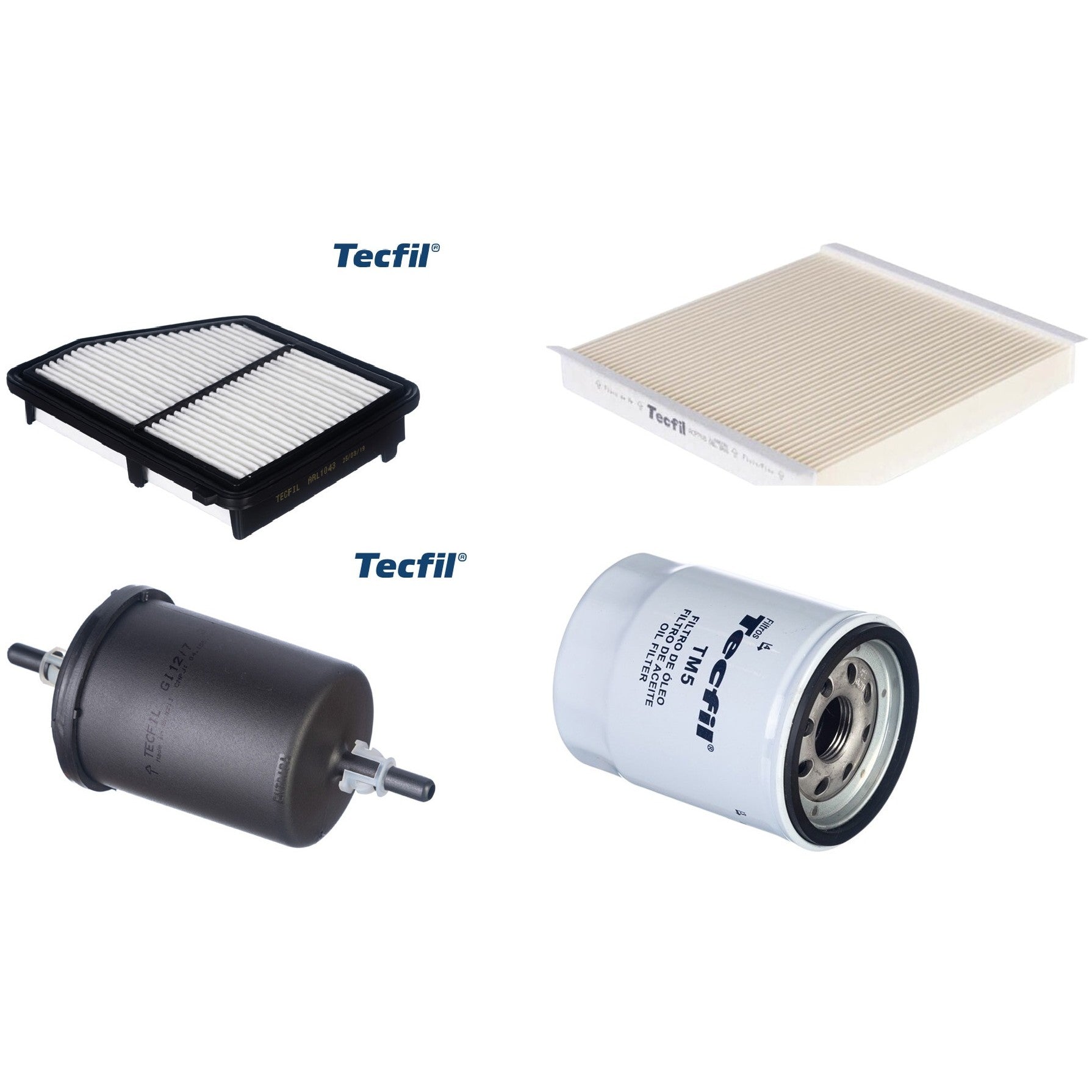 Kit Filtros de Ar do Motor, Óleom Cabine e Combustível - (1)