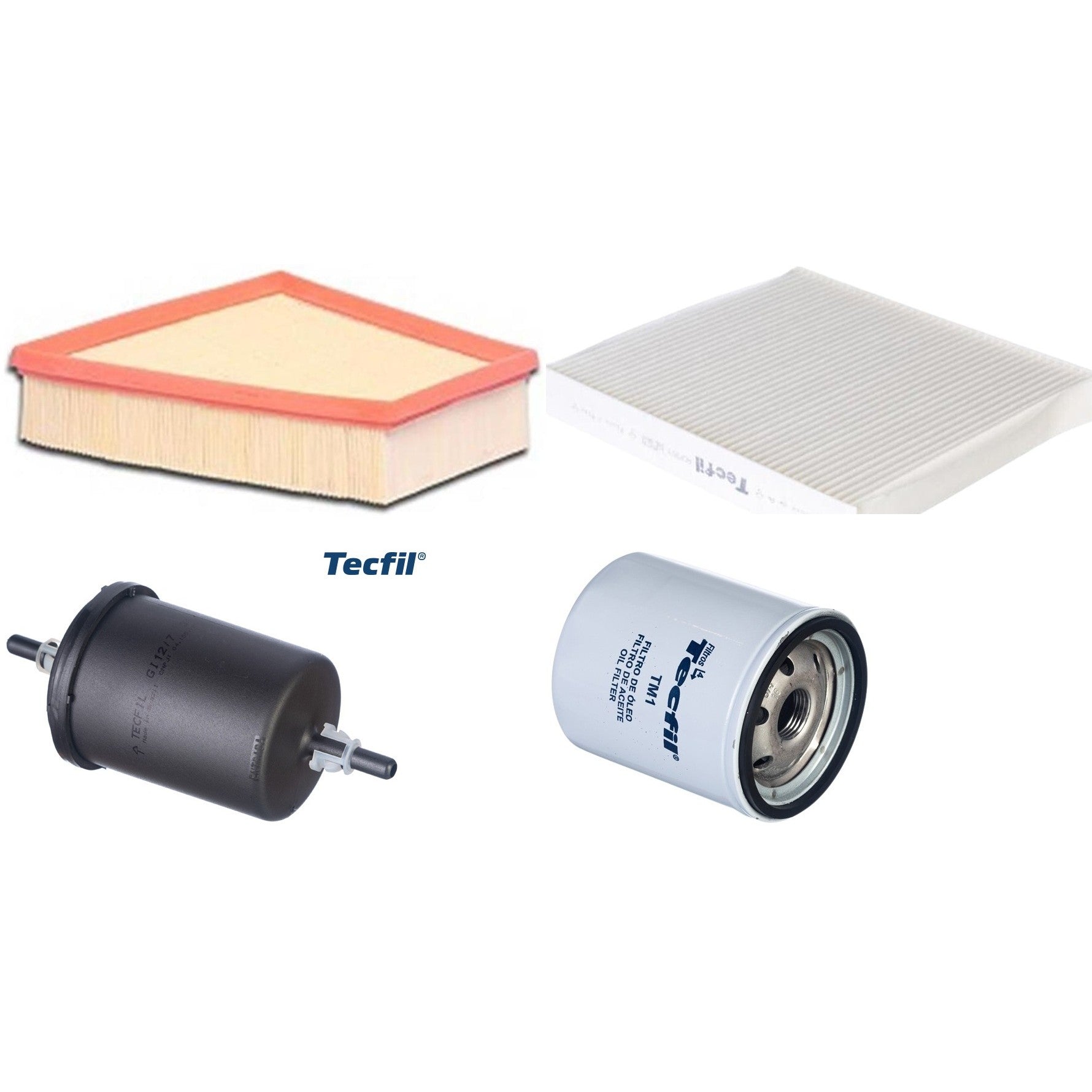 Kit Filtros de Ar do Motor, Óleom Cabine e Combustível - (1)