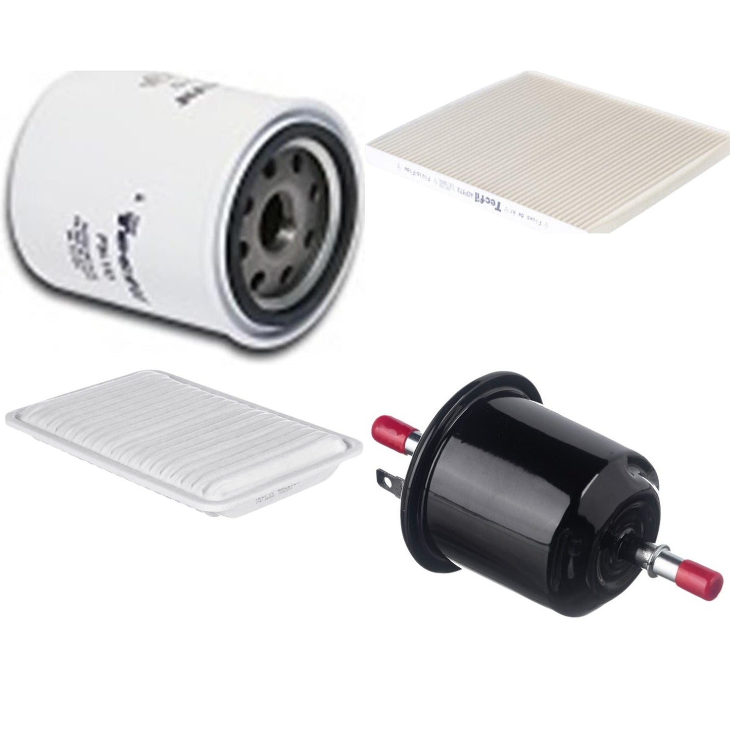 Kit Filtros de Ar do Motor, Óleo, Cabine e Combustível - Tecfil - ACP972 / ARL2704 / GI70 / PSL152 - (1)