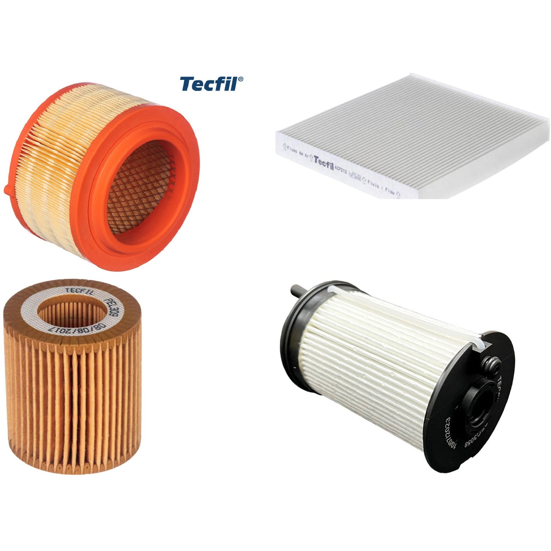 Kit Filtros de Ar do Motor, Óleom Cabine e Combustível - (1)