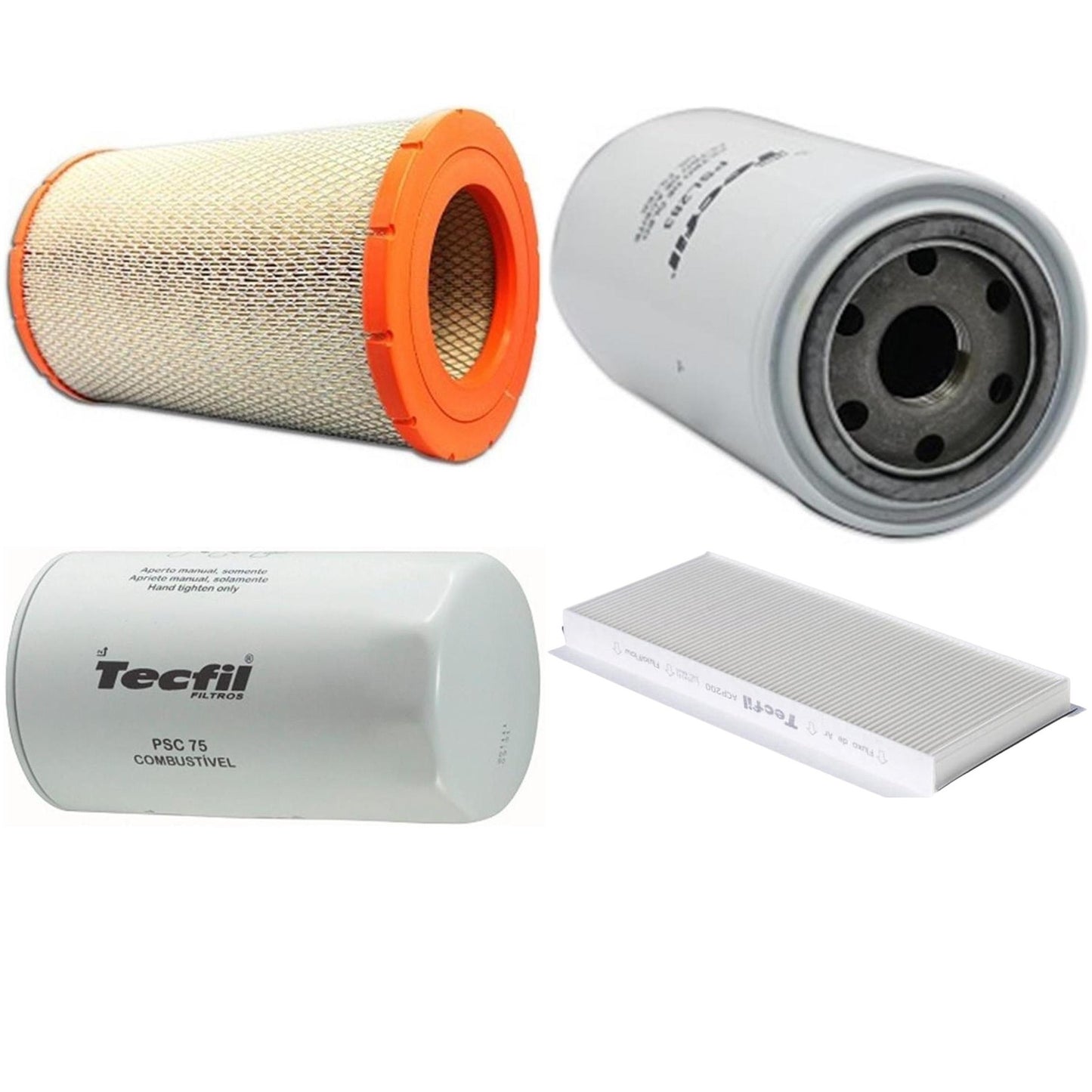 Kit Filtros de Ar do Motor, Óleom Cabine e Combustível - (1)