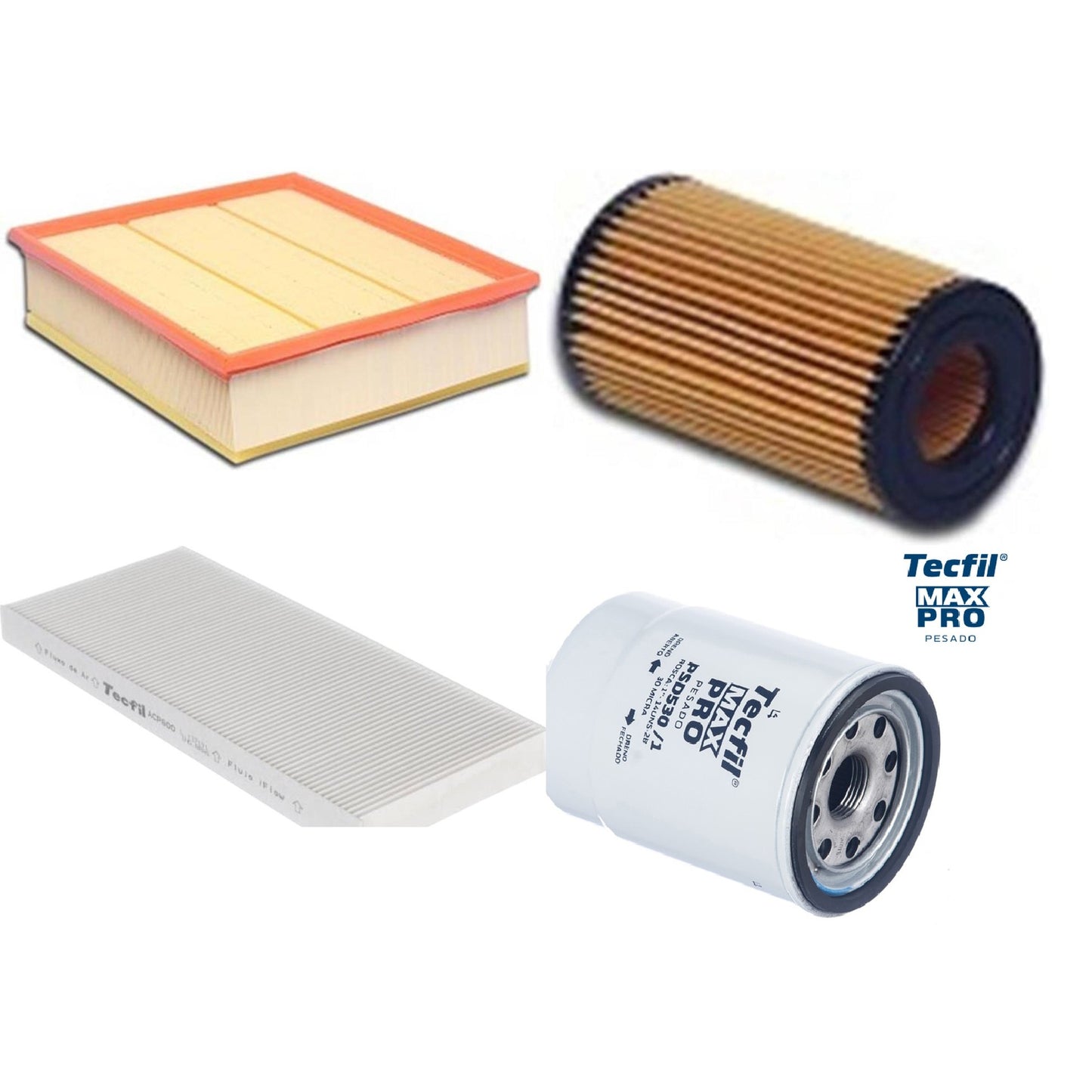 Kit Filtros de Ar do Motor, Óleom Cabine e Combustível - (1)