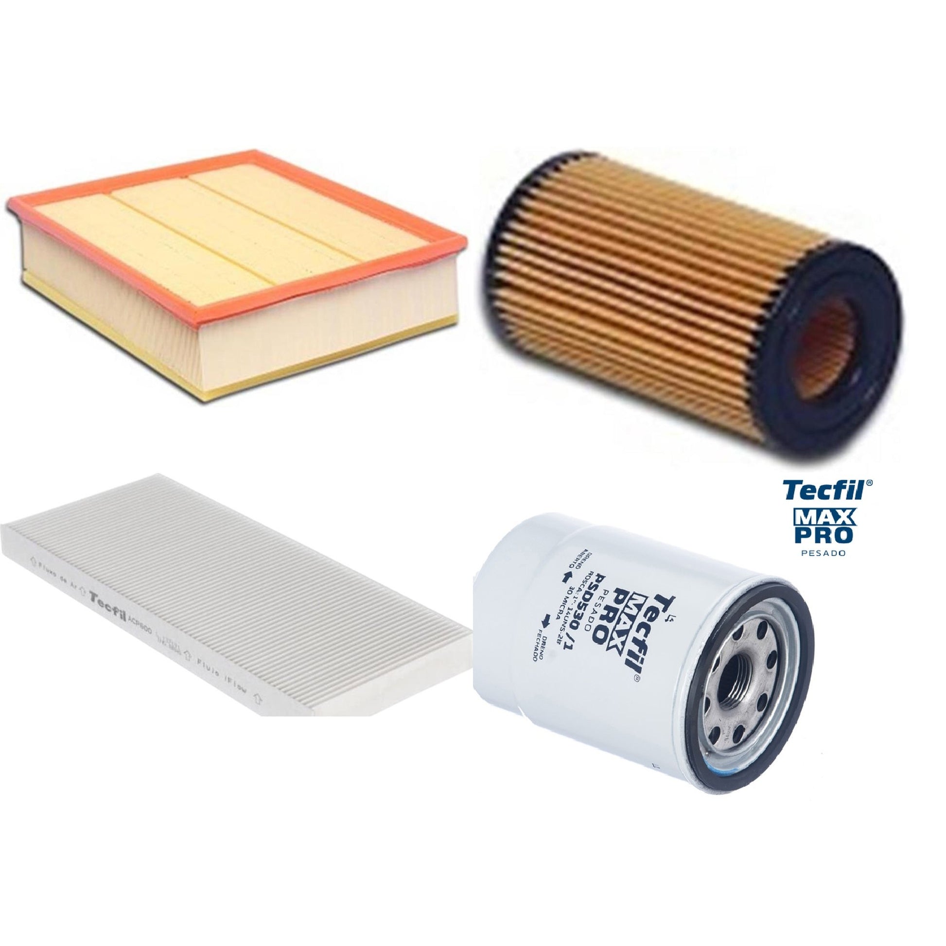 Kit Filtros de Ar do Motor, Óleom Cabine e Combustível - (1)