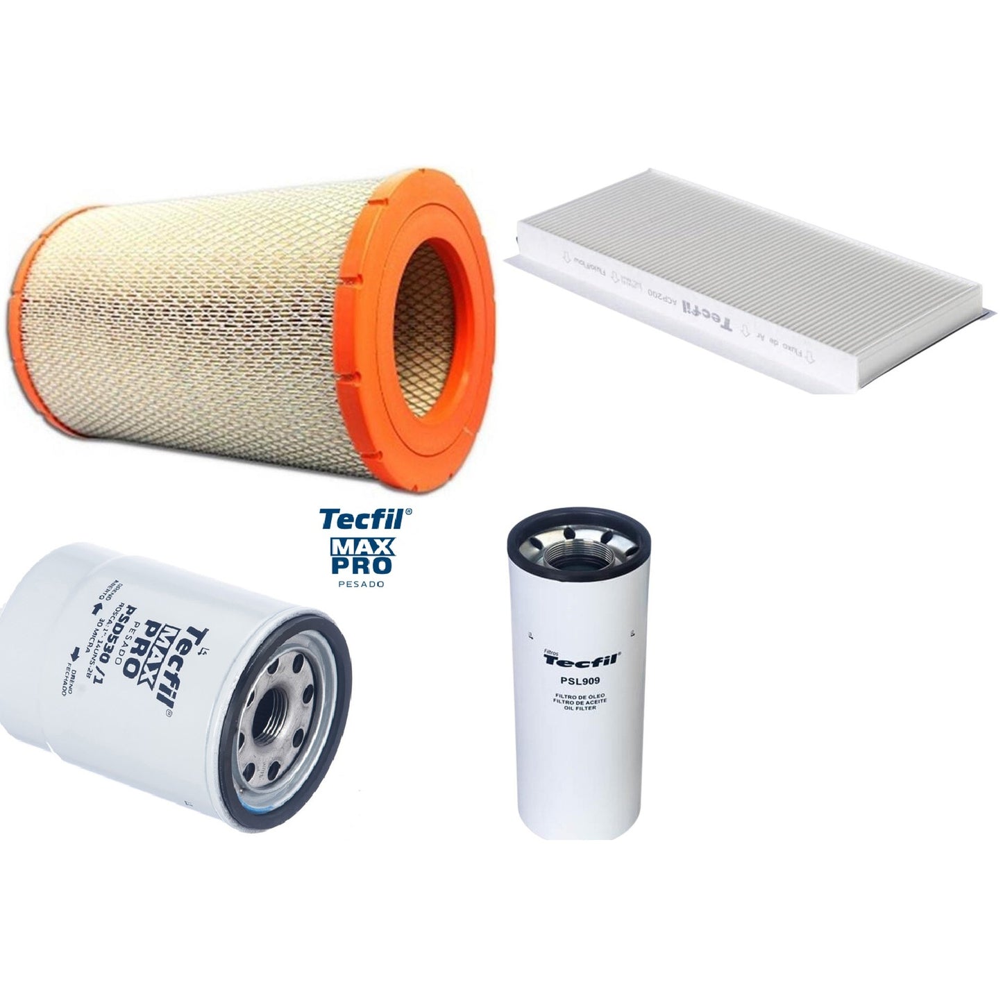 Kit Filtros de Ar do Motor, Óleom Cabine e Combustível - (1)