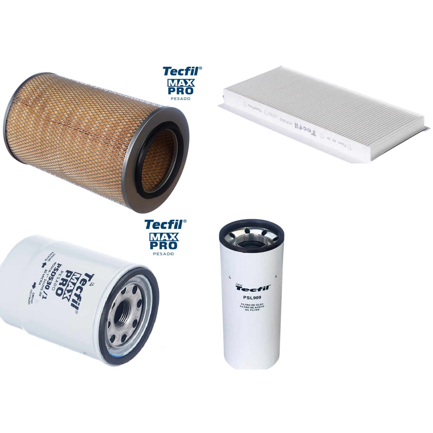 Kit Filtros de Ar do Motor, Óleom Cabine e Combustível - (1)