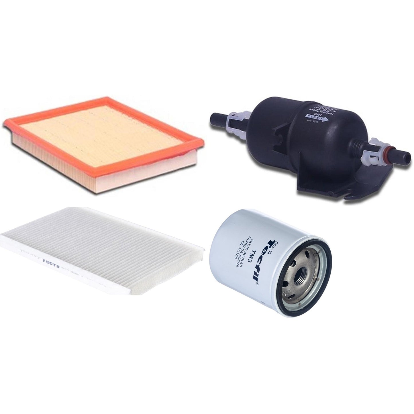 Kit Filtros de Ar do Motor, Óleom Cabine e Combustível - (1)