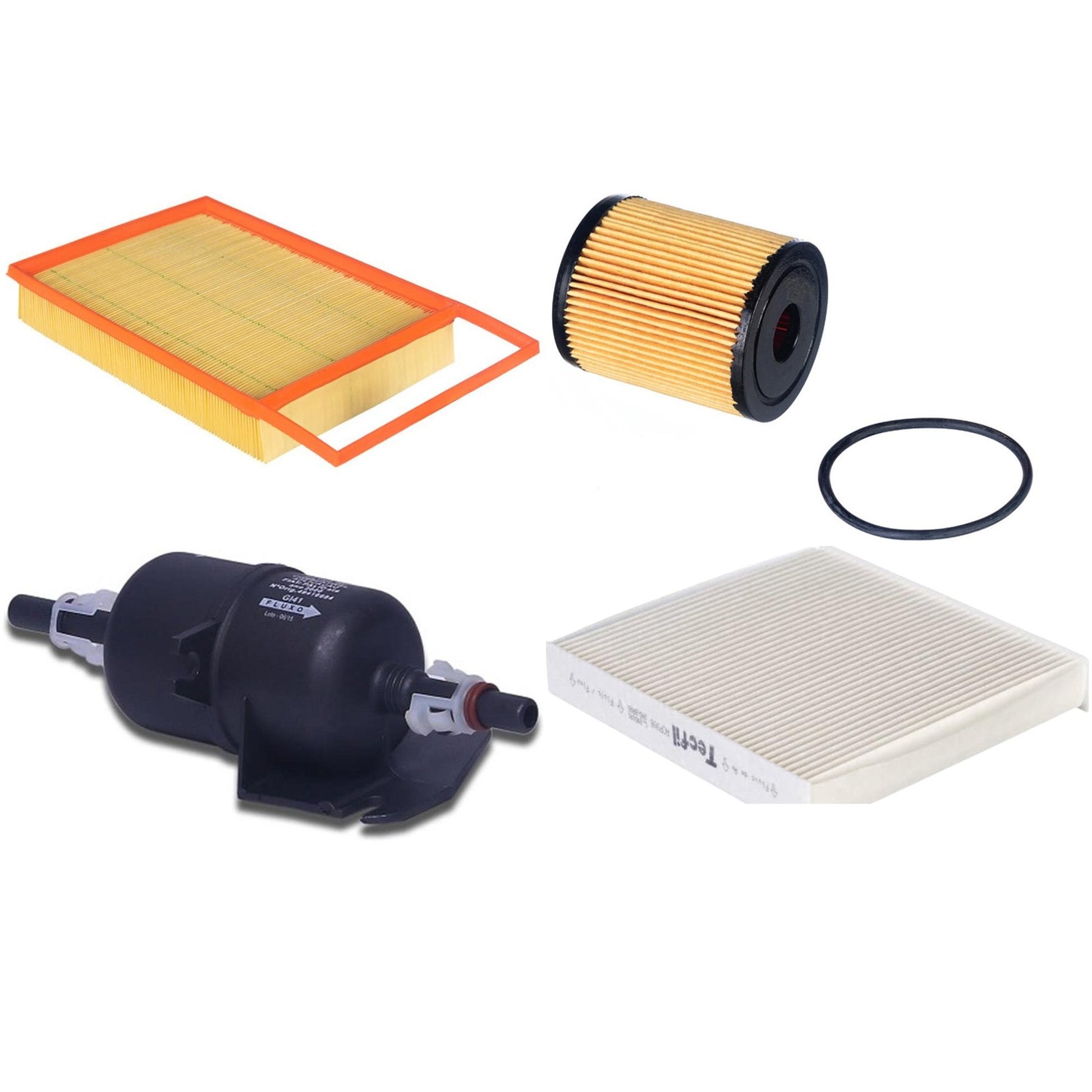 Kit Filtros de Ar do Motor, Óleo, Cabine e Combustível - Tecfil - ACP906 / ARL4154 / GI41 / PEL119 - (1)