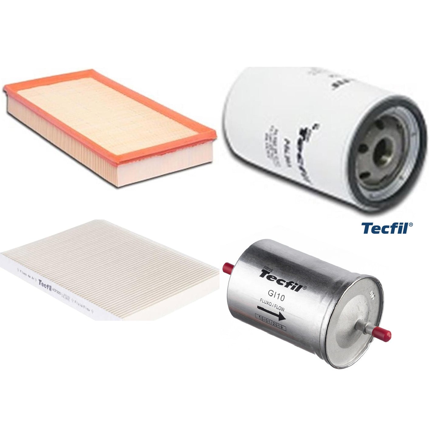 Kit Filtros de Ar do Motor, Óleom Cabine e Combustível - (1)