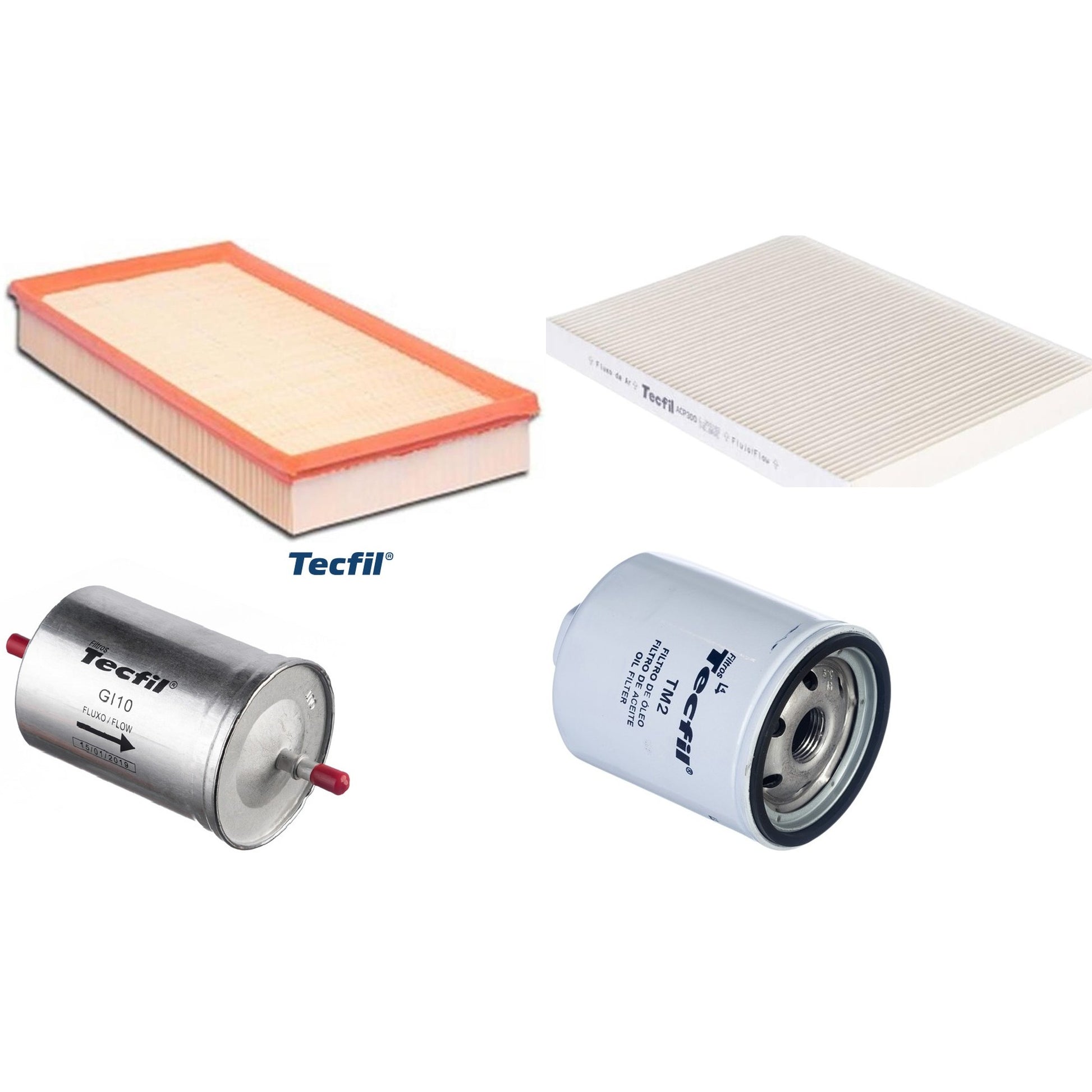 Kit Filtros de Ar do Motor, Óleom Cabine e Combustível - (1)