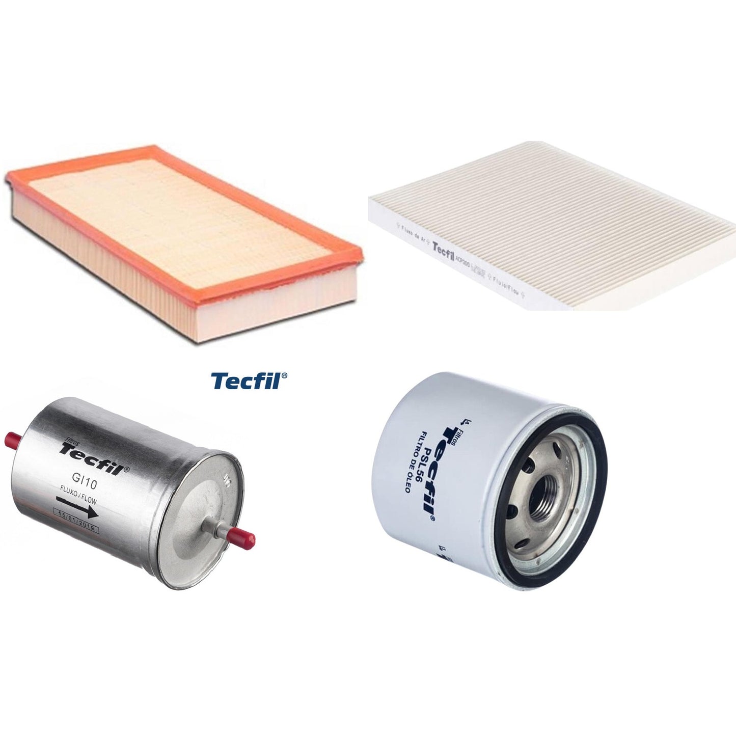 Kit Filtros de Ar do Motor, Óleom Cabine e Combustível - (1)