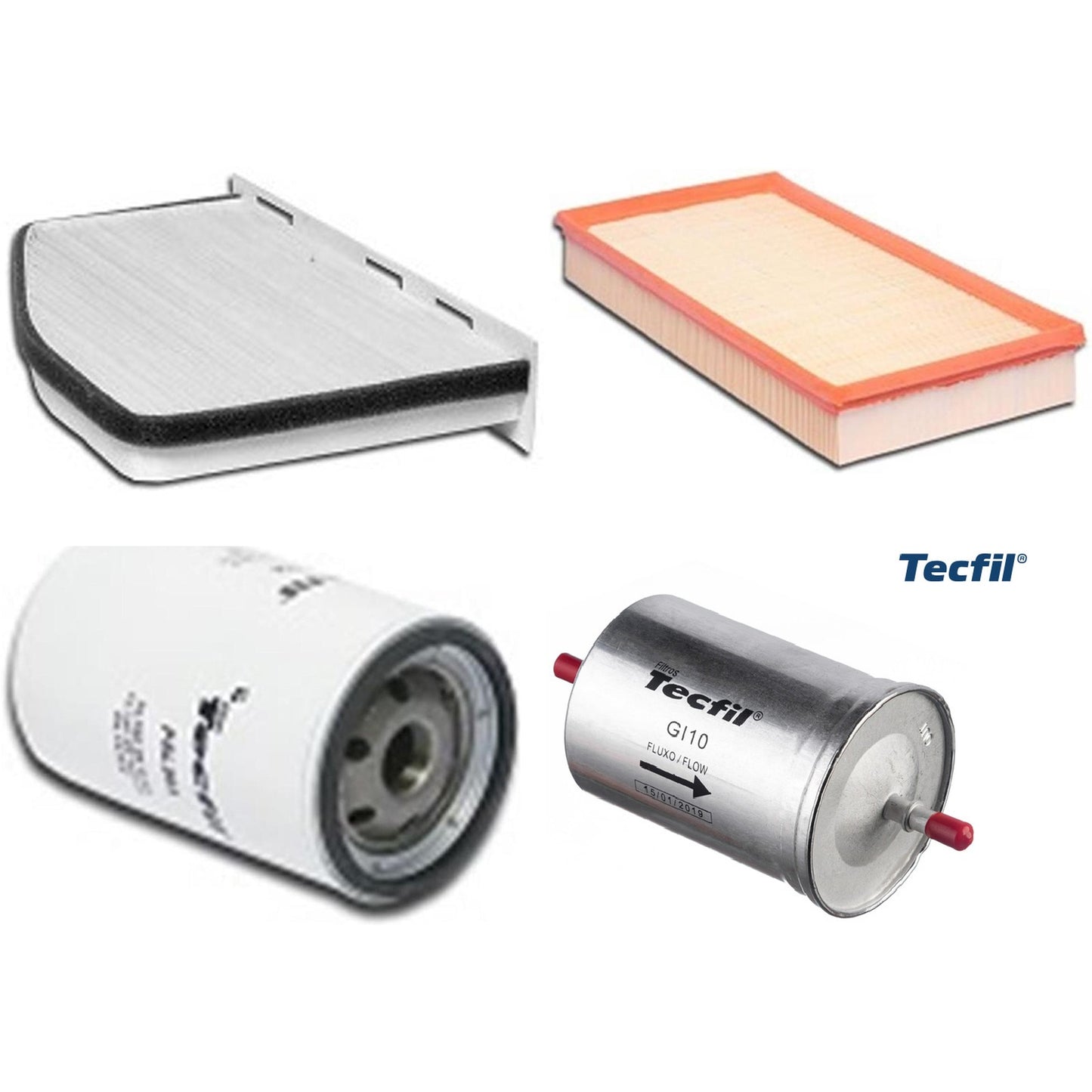 Kit Filtros de Ar do Motor, Óleom Cabine e Combustível - (1)