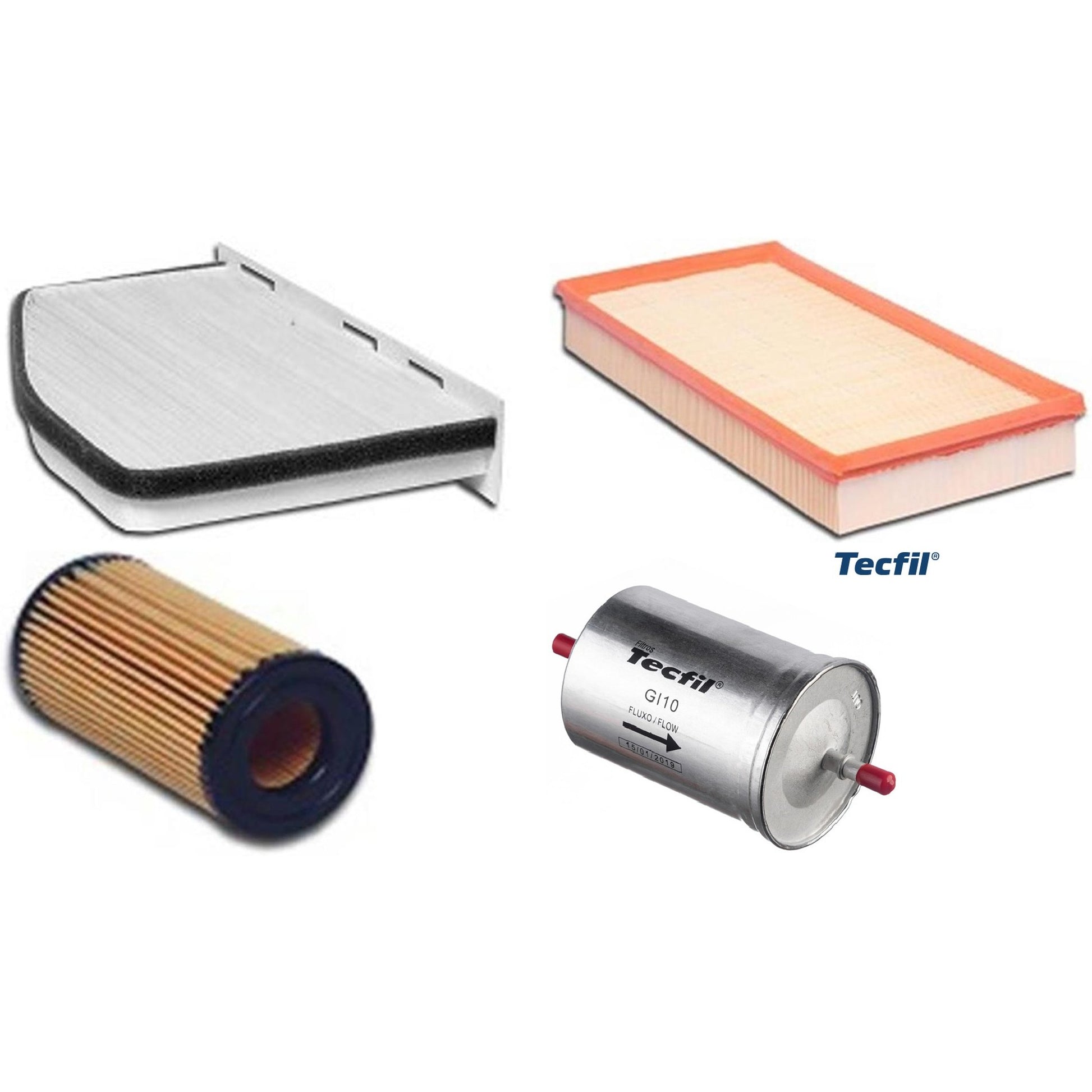 Kit Filtros de Ar do Motor, Óleom Cabine e Combustível - (1)