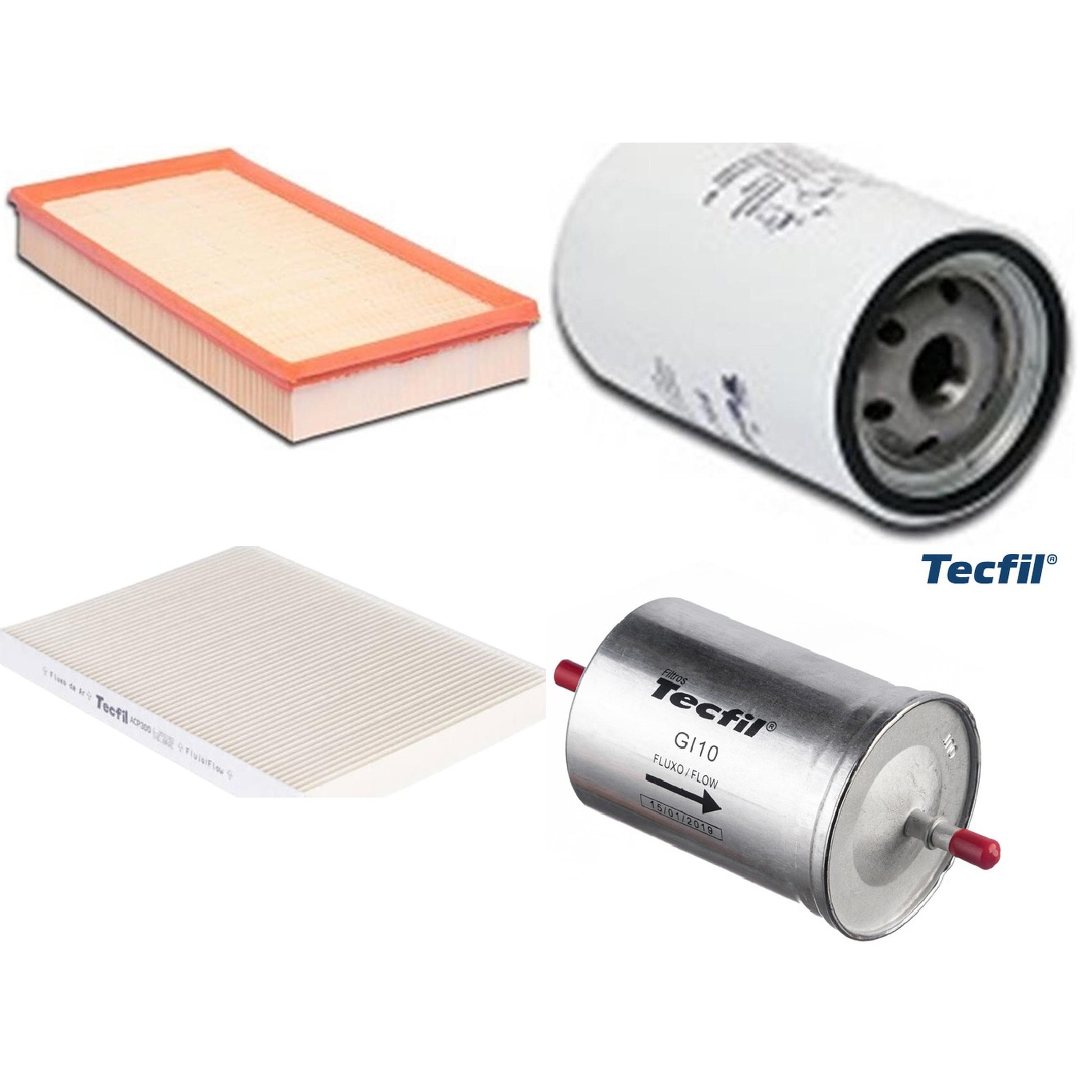 Kit Filtros de Ar do Motor, Óleom Cabine e Combustível - (1)