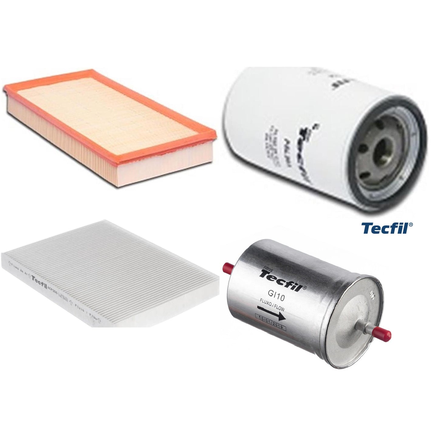 Kit Filtros de Ar do Motor, Óleom Cabine e Combustível - (1)