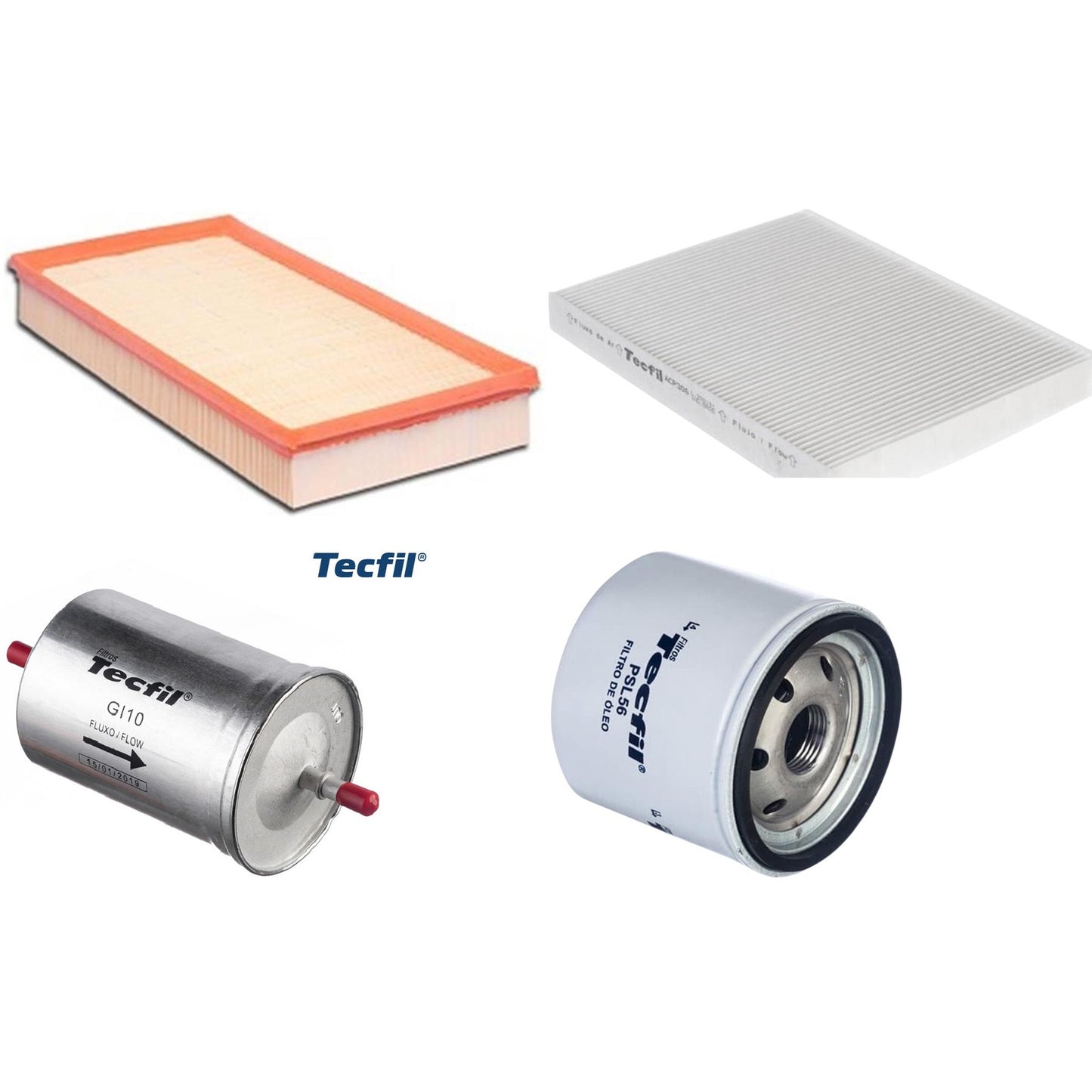 Kit Filtros de Ar do Motor, Óleom Cabine e Combustível - (1)