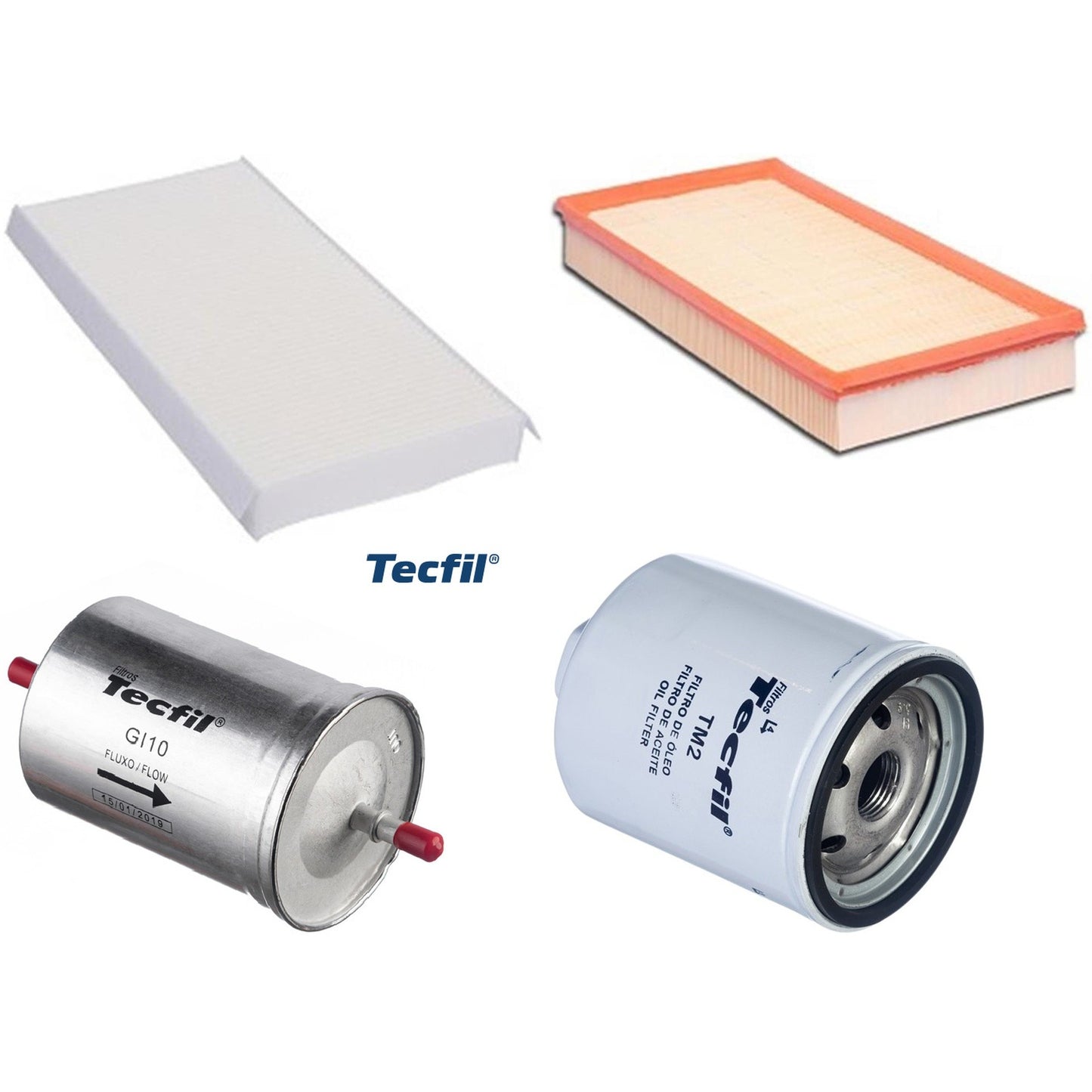 Kit Filtros de Ar do Motor, Óleom Cabine e Combustível - (1)