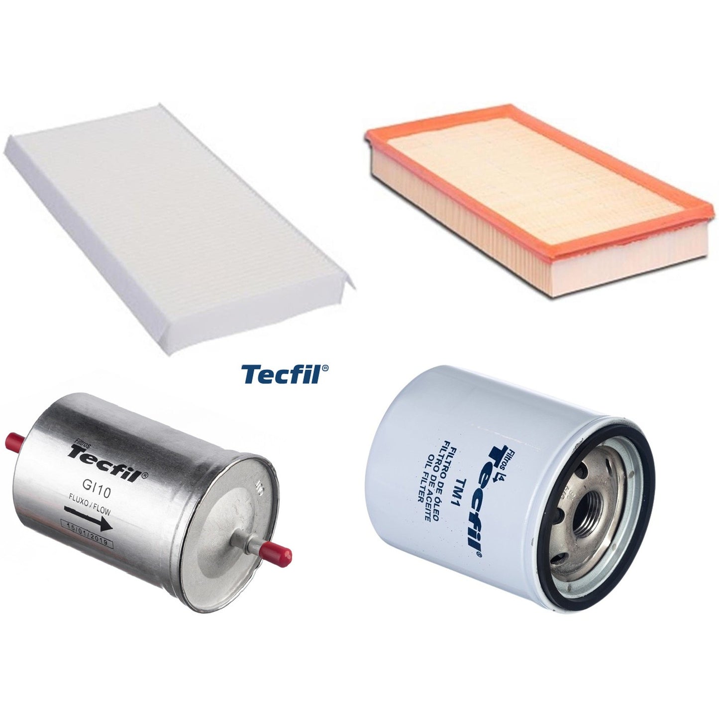 Kit Filtros de Ar do Motor, Óleom Cabine e Combustível - (1)