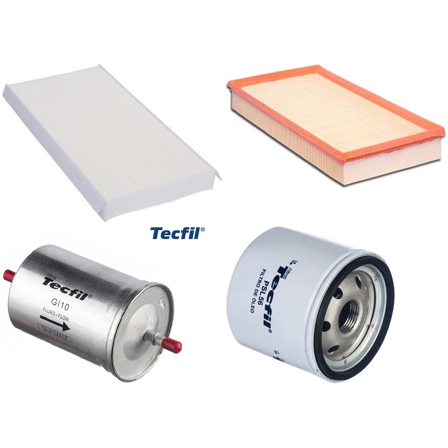 Kit Filtros de Ar do Motor, Óleom Cabine e Combustível - (1)