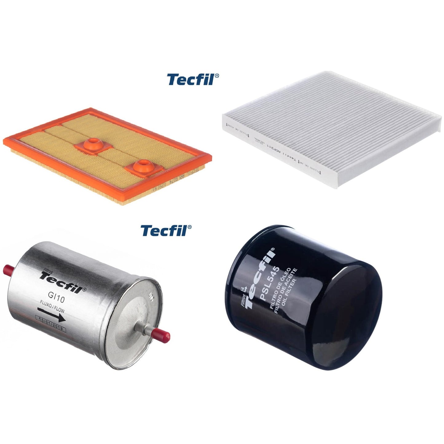Kit Filtros de Ar do Motor, Óleom Cabine e Combustível - (1)