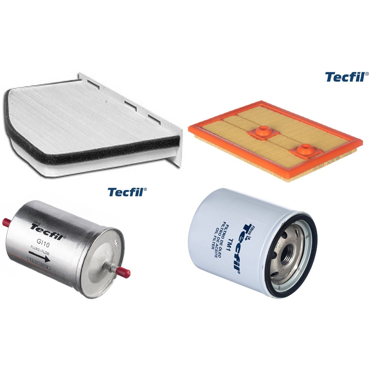 Kit Filtros de Ar do Motor, Óleom Cabine e Combustível - (1)