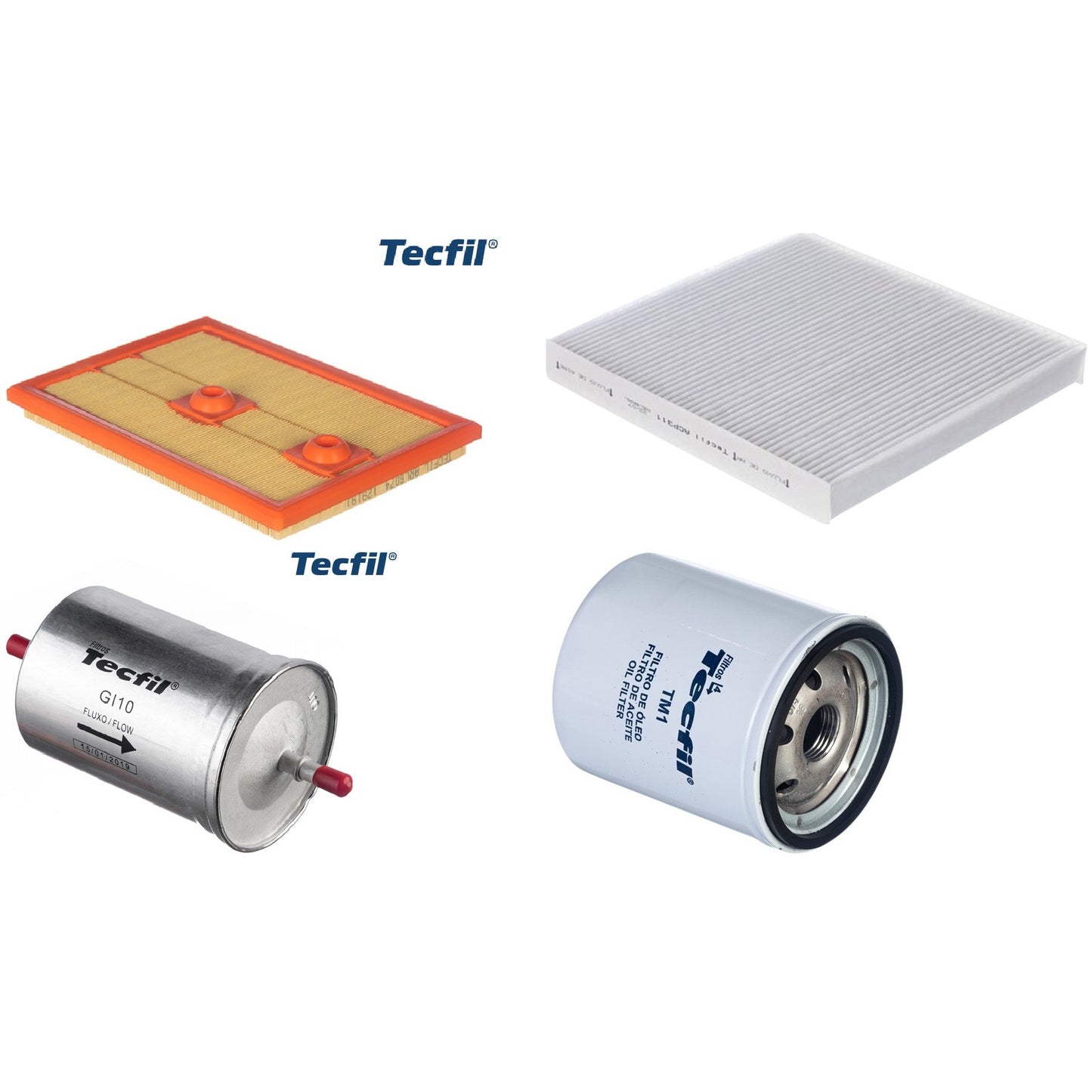 Kit Filtros de Ar do Motor, Óleom Cabine e Combustível - (1)