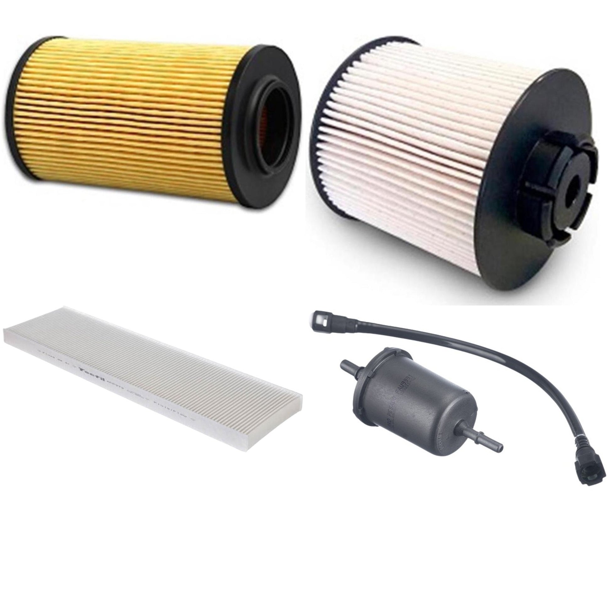 Kit Filtros de Ar do Motor, Óleom Cabine e Combustível - (1)