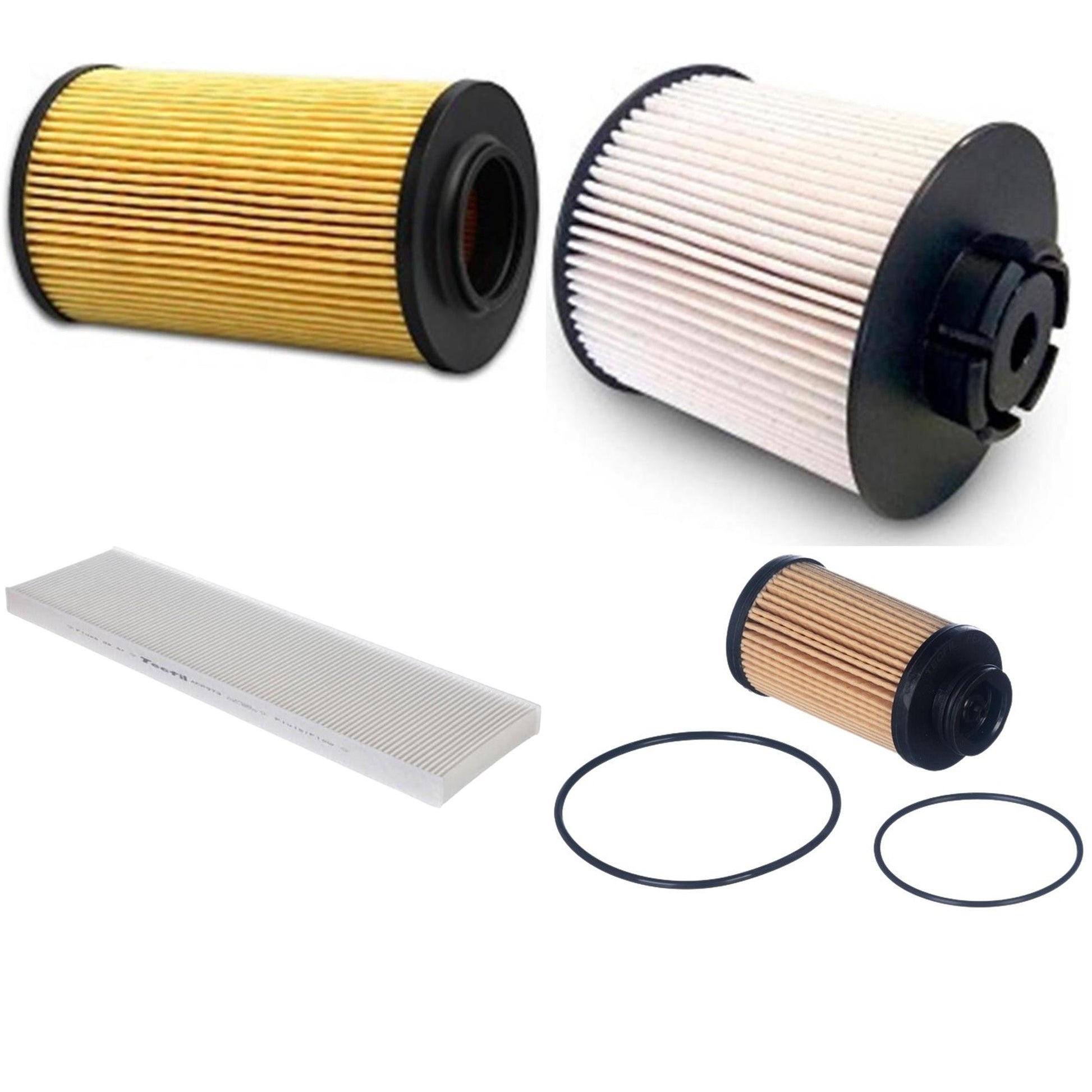 Kit Filtros de Ar do Motor, Óleo, Cabine e Combustível - Tecfil - ACP973 / PEA179/1 / PEC3022 / PEL2003 - (1)