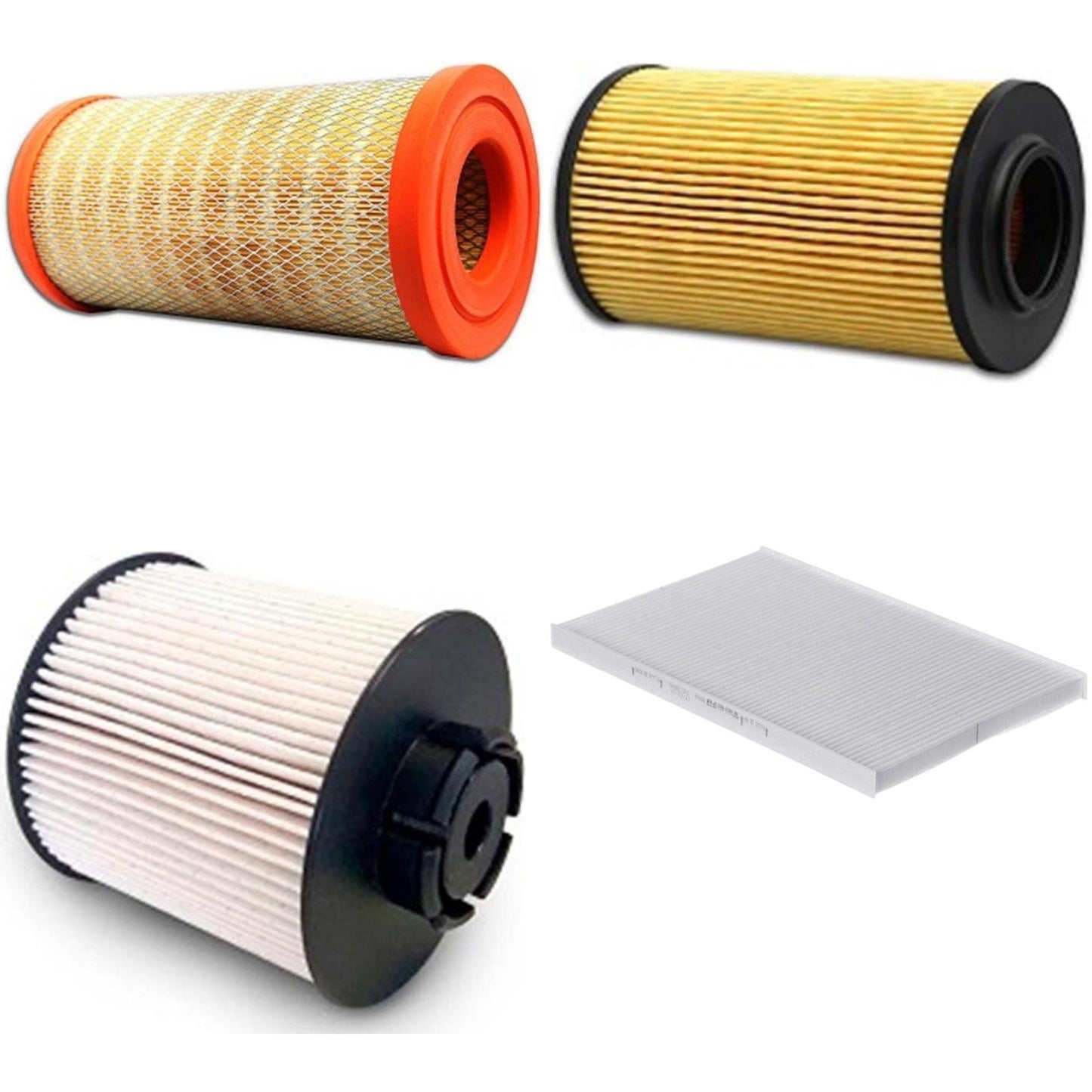Kit Filtros de Ar do Motor, Óleo, Cabine e Combustível - Tecfil - ACP964 / ARS9838 / PEC3022 / PEL2003 - (1)