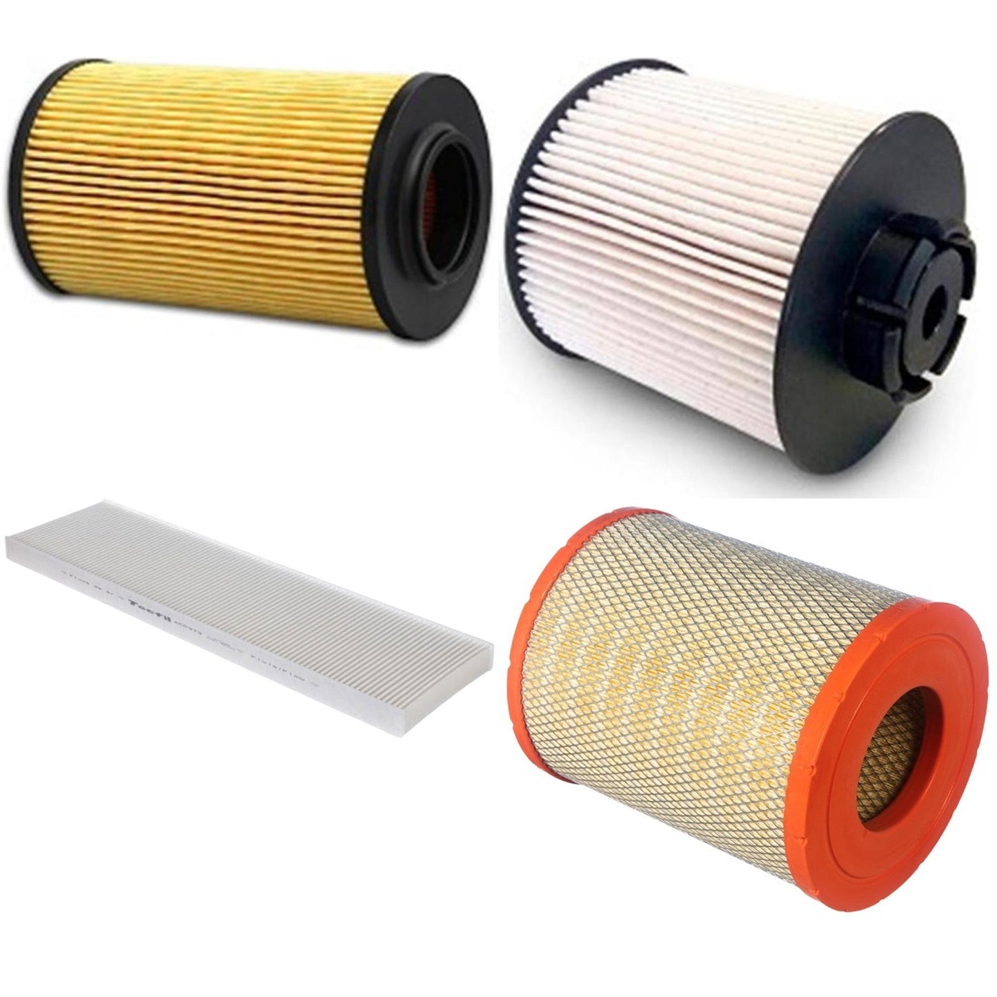 Kit Filtros de Ar do Motor, Óleo, Cabine e Combustível - Tecfil - ACP973 / AP9496/1 / PEC3022 / PEL2003 - (1)