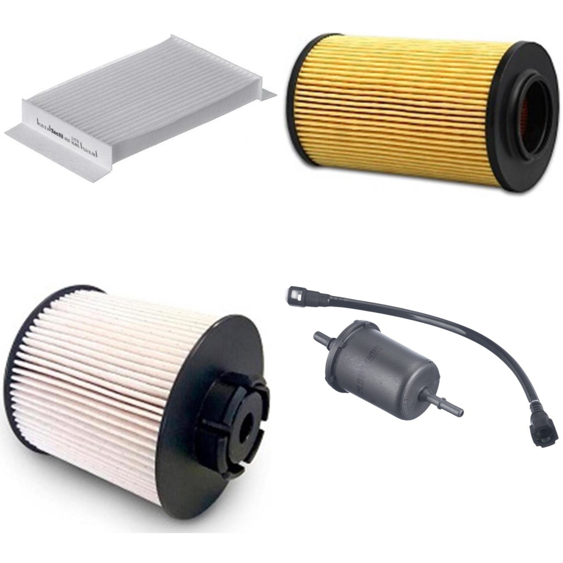 Kit Filtros de Ar do Motor, Óleom Cabine e Combustível - (1)