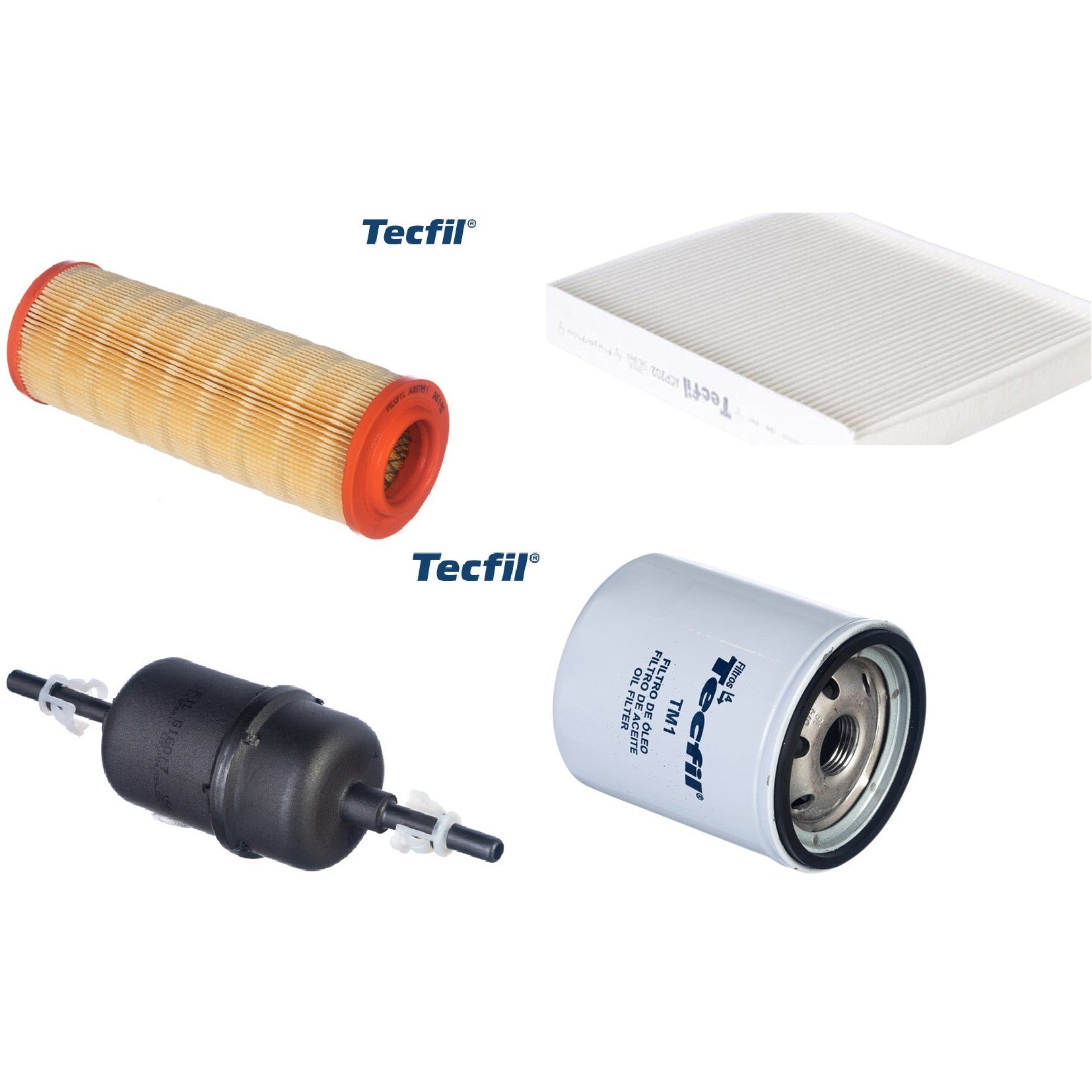 Kit Filtros de Ar do Motor, Óleom Cabine e Combustível - (1)
