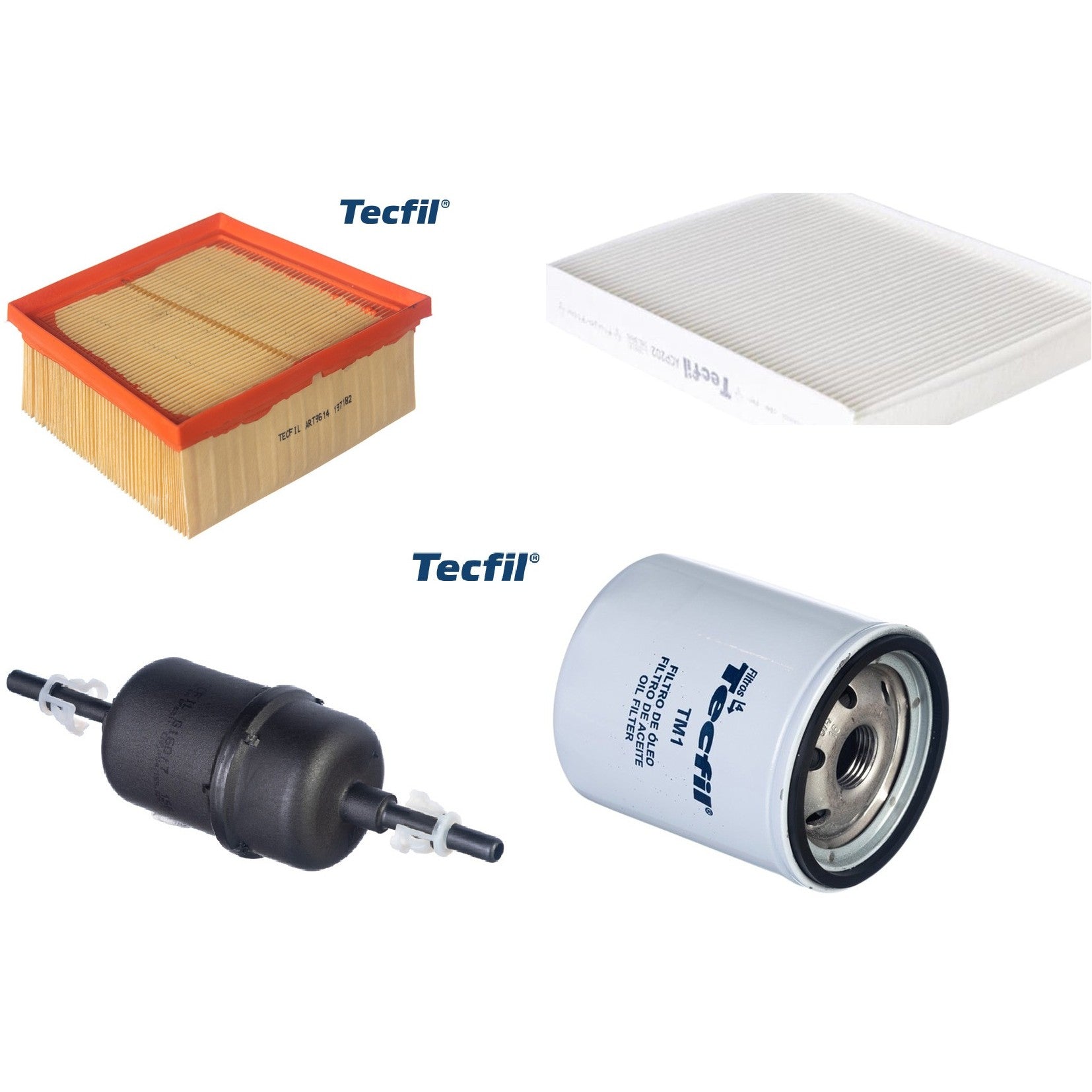 Kit Filtros de Ar do Motor, Óleom Cabine e Combustível - (1)
