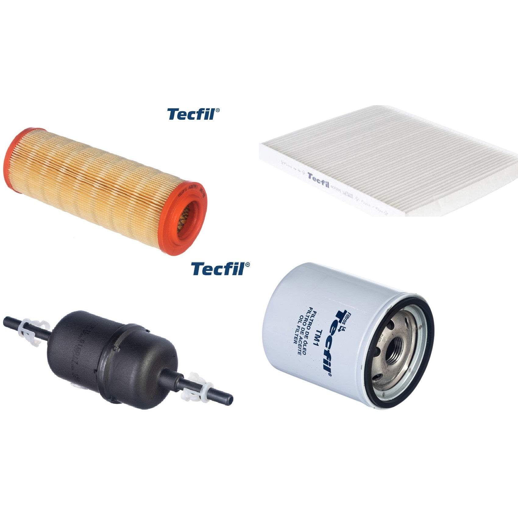 Kit Filtros de Ar do Motor, Óleom Cabine e Combustível - (1)