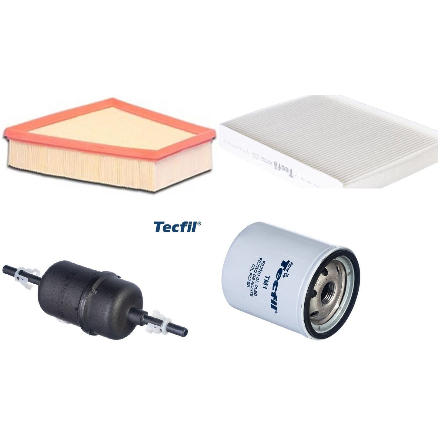Kit Filtros de Ar do Motor, Óleom Cabine e Combustível - (1)