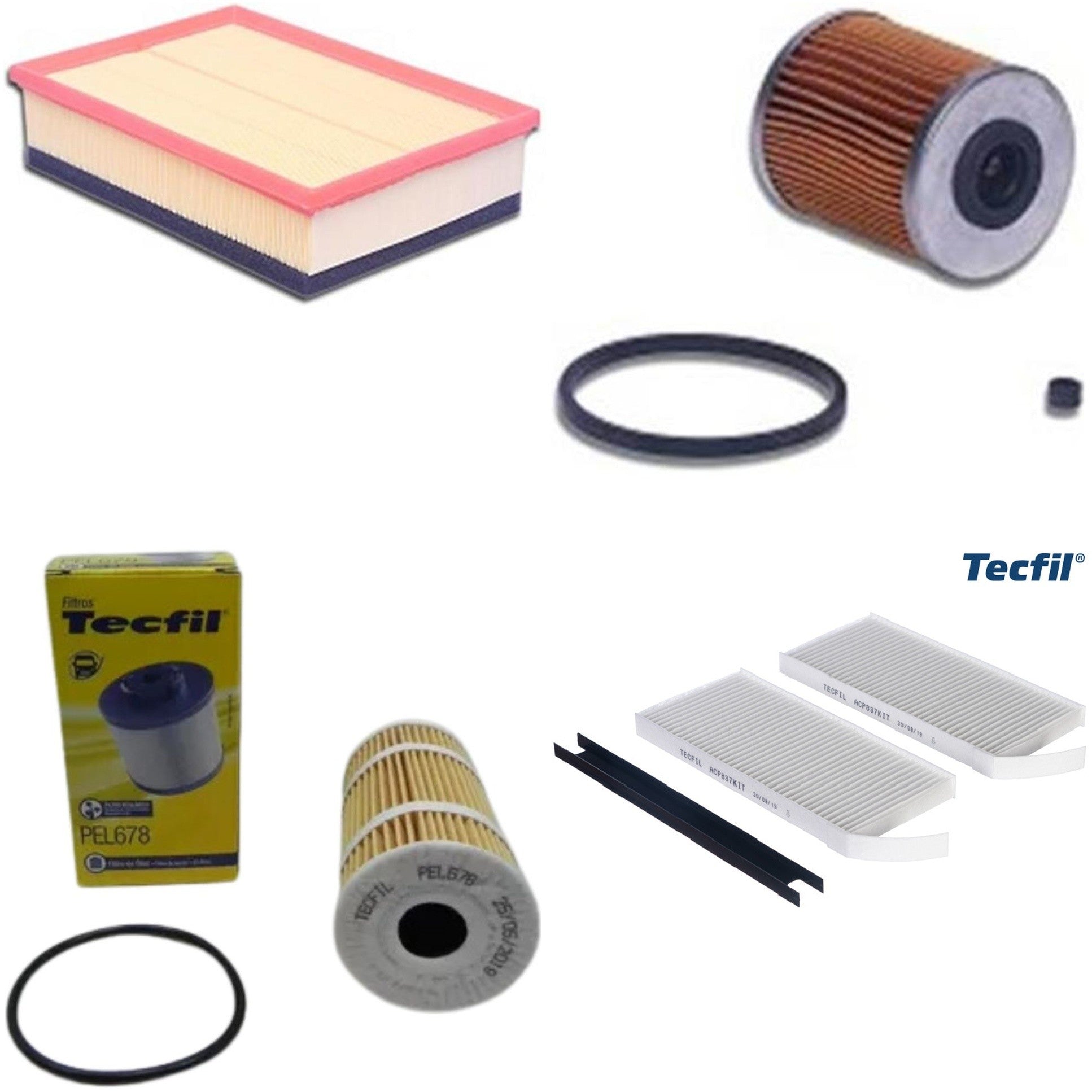 Kit Filtros de Ar do Motor, Óleom Cabine e Combustível - (1)