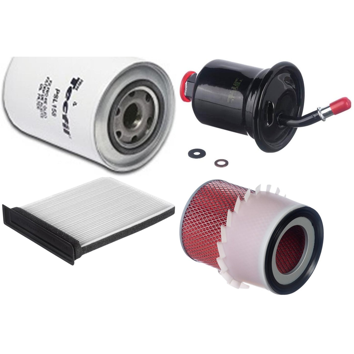 Kit Filtros de Ar do Motor, Óleo, Cabine e Combustível - Tecfil - ACP482 / AP1009 / GI65 / PSL158 - (1)