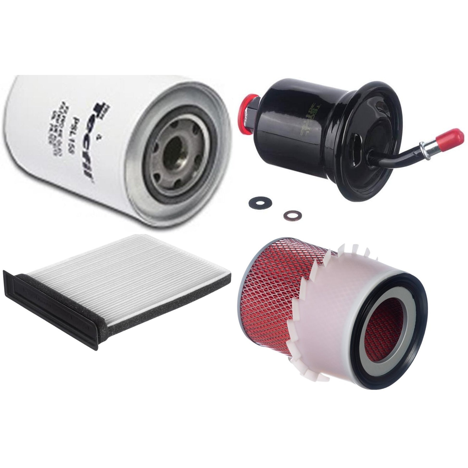 Kit Filtros de Ar do Motor, Óleo, Cabine e Combustível - Tecfil - ACP482 / AP1009 / GI65 / PSL158 - (1)